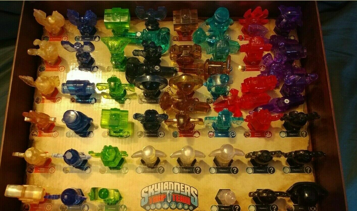 Skylanders Trap Team Traptanium Crystal Traps Buy 4 Get 1 Free..Free Ship at $7