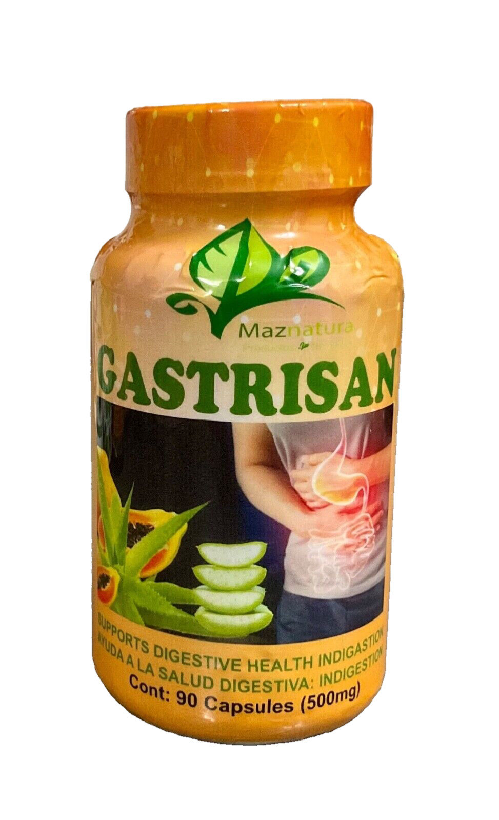Maznatura Gastric Ulcers 90 Capsules (Úlceras Garstricas y Heridas) 100% Natural