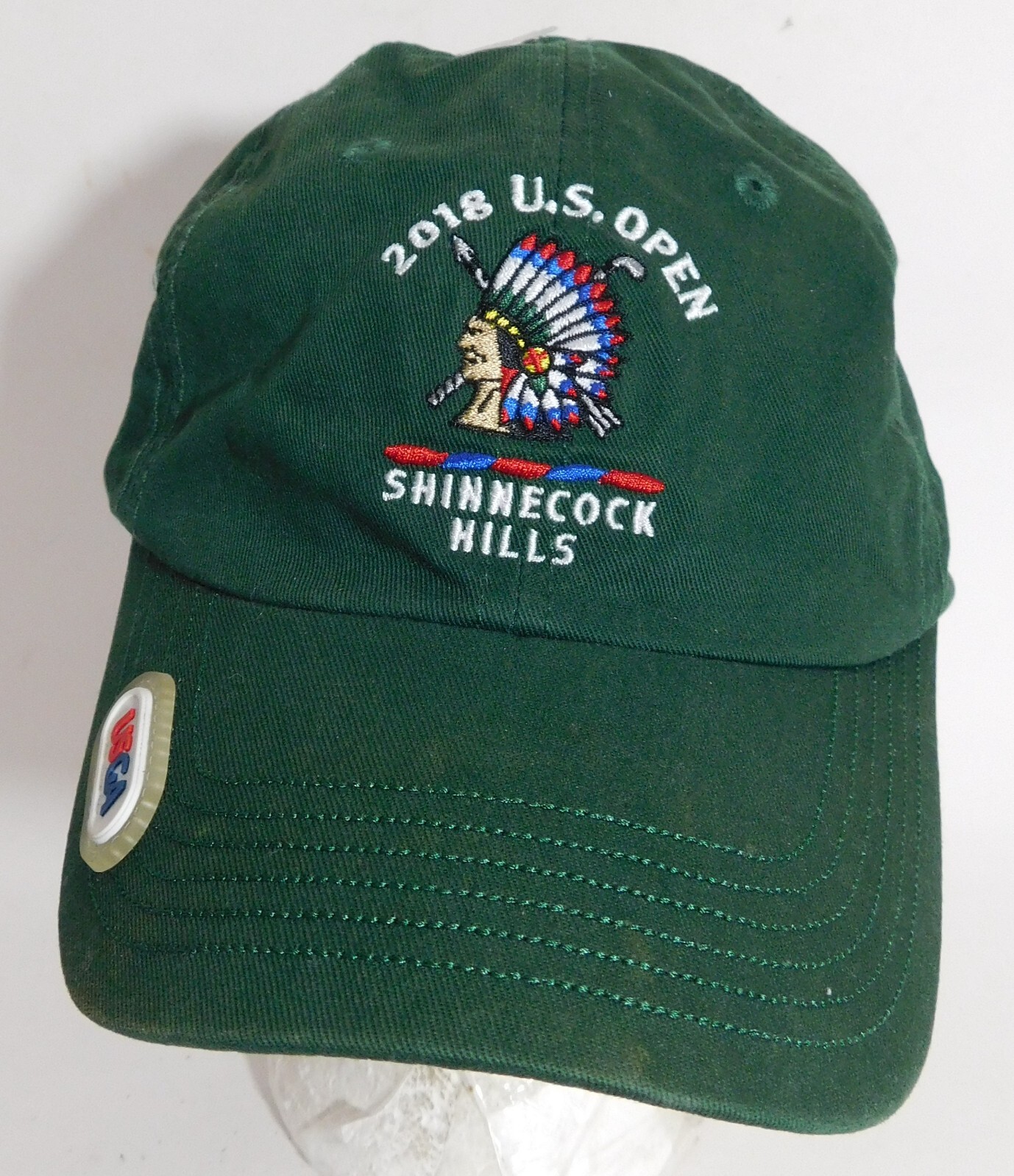 US Open 2018 Shinnecock Hills USGA Member Golf Strapback Cap