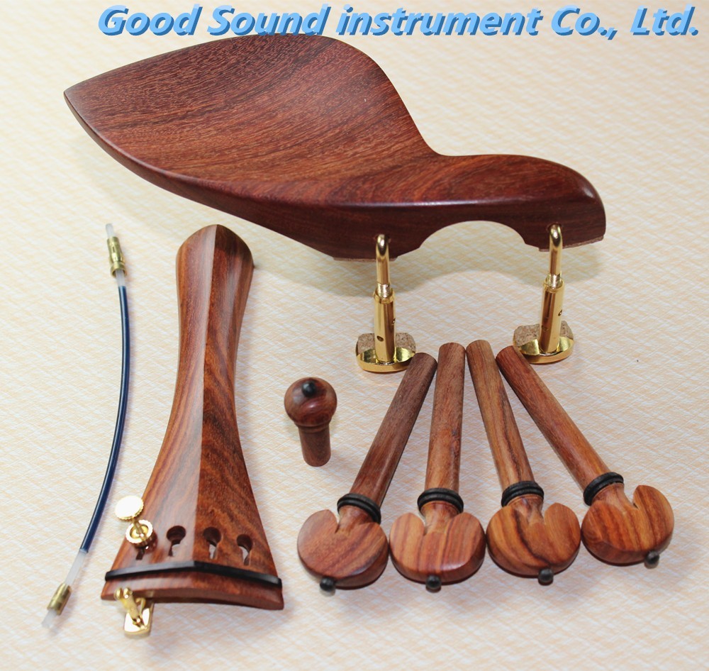 1 Sets of Fine Rosewood 4/4 Violin  Parts,violin Parts