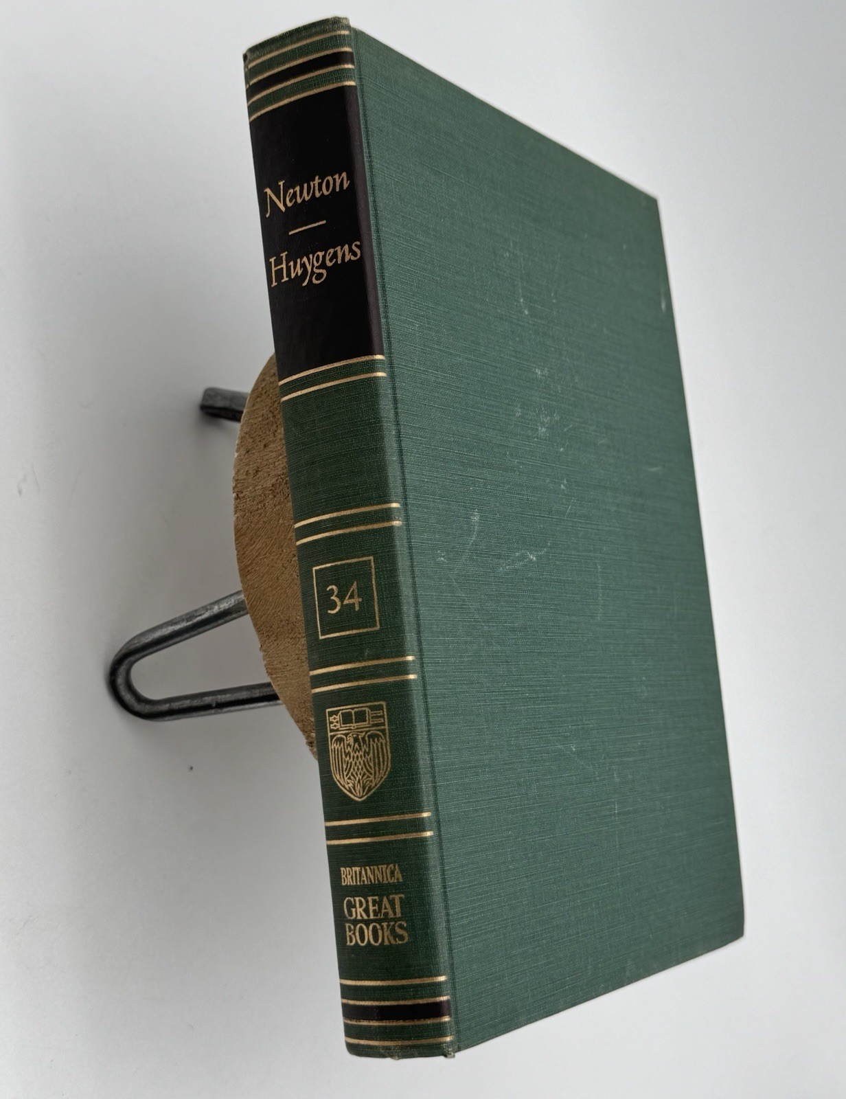 Britannica Great Books Of The Western World Vol 34: Newton And Huygens