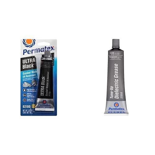 Permatex 82180 Ultra Black Maximum Oil Resistance RTV Pack of 1,