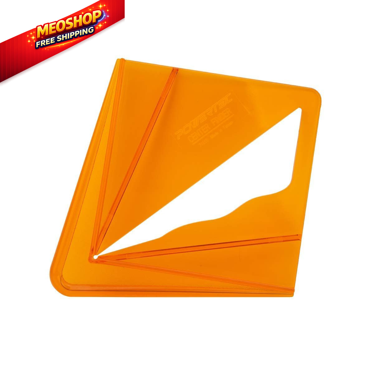 POWERTEC Plastic Center Finder Tool for 8 inch Square, 8", 8"