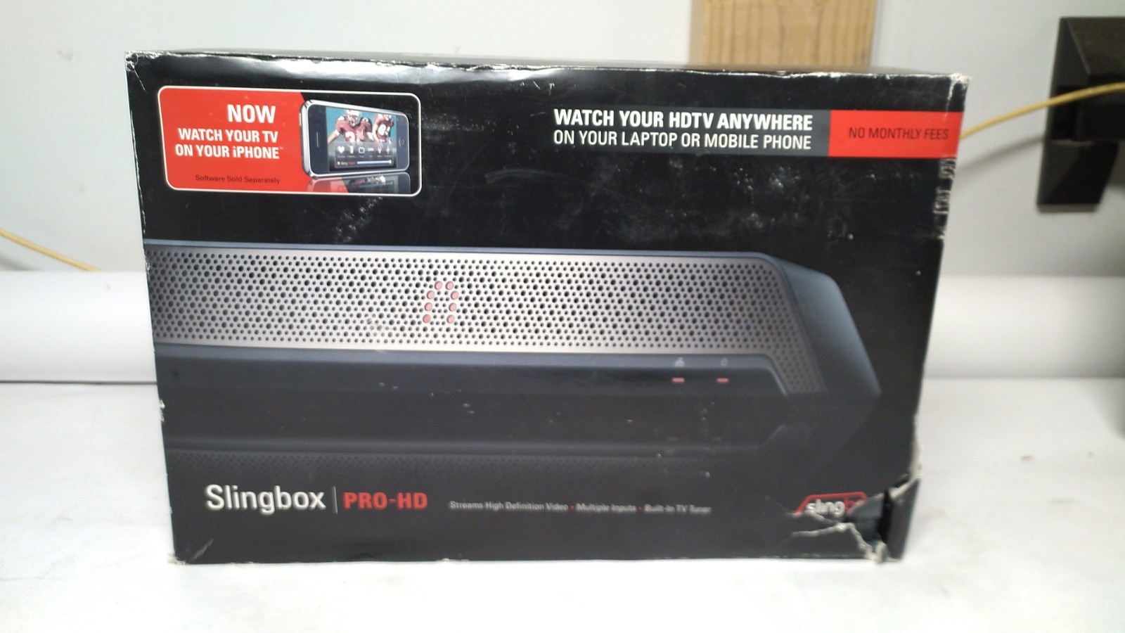 NIB New Sealed Box Slingbox PRO-HD SB300-100 HDTV Digital Media Streaming Device
