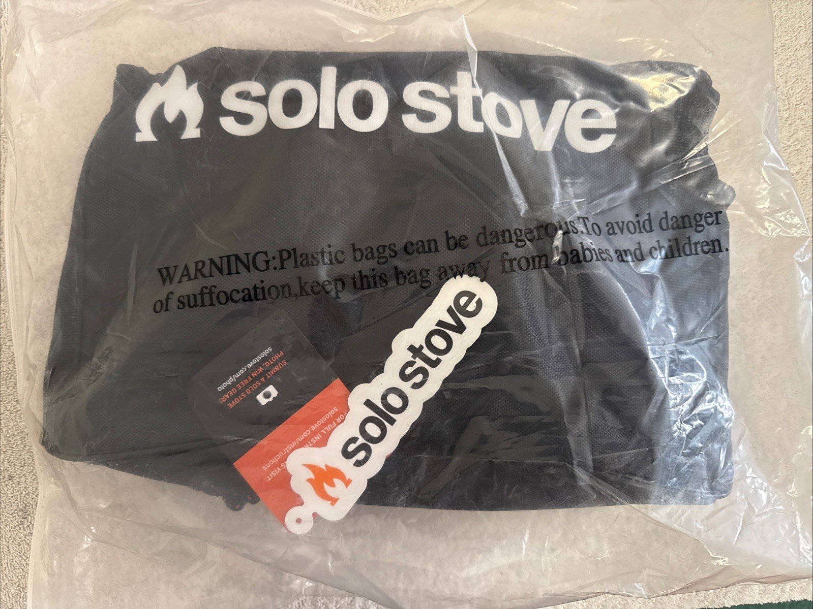 New Solo Stove 30” Fire Pit Carry Case Bag Drawstring Travel Cover Canyon Yukon