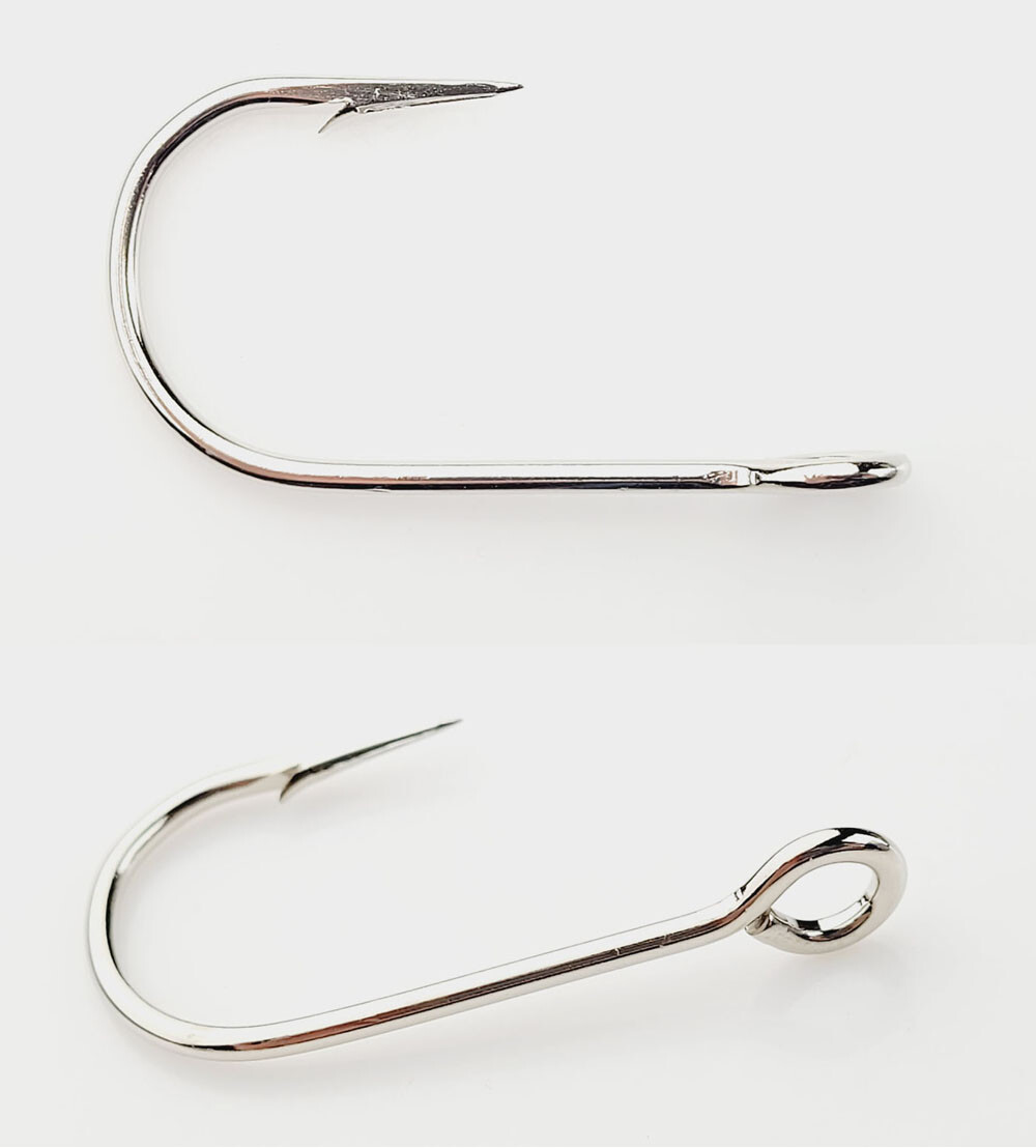 VMC Closed Eye Siwash Hook 9170NI Nickel (size: 5/0, qty: 50pcs) REPACKED 9170