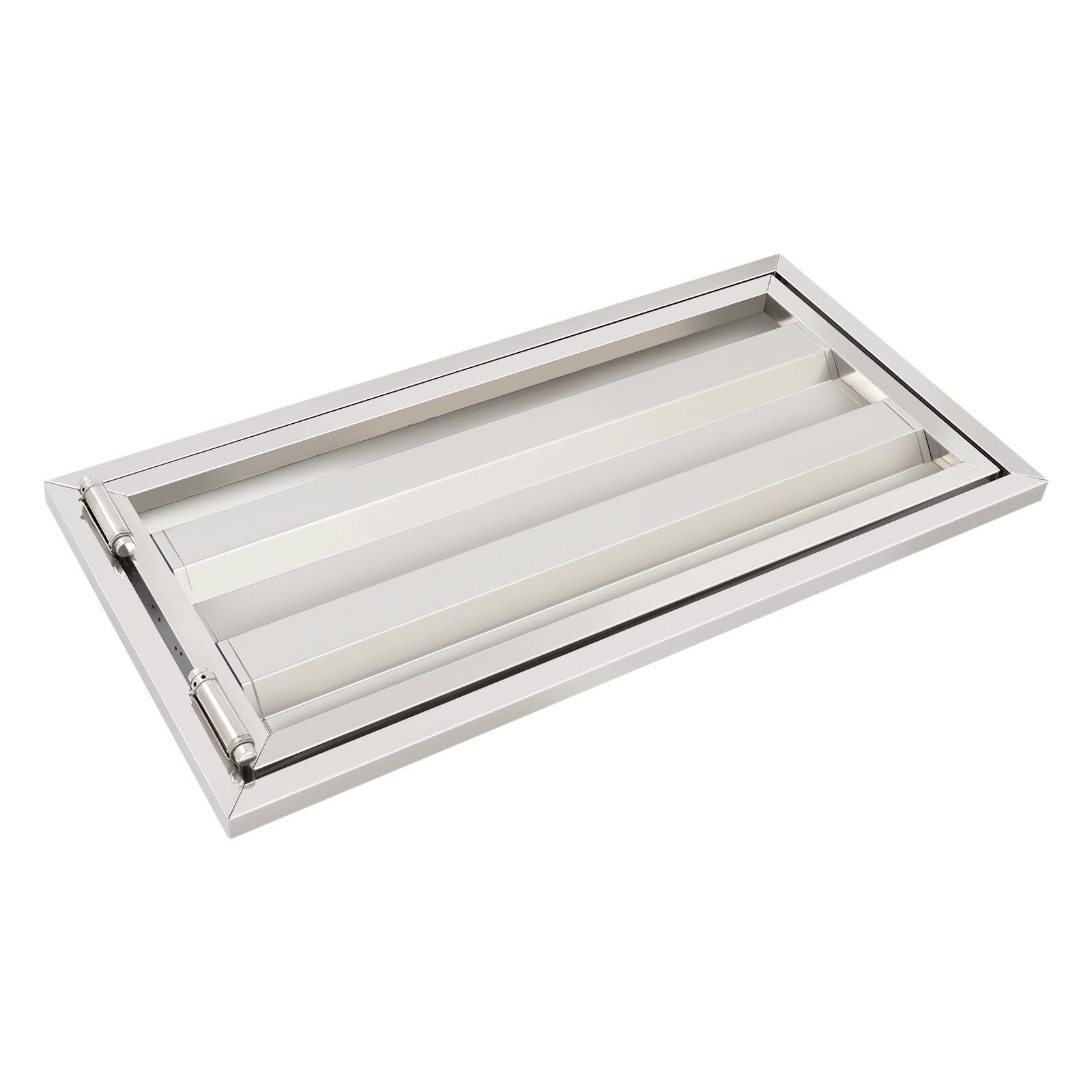 Stainless Steel Crawl Space Access Door 32"x16" Silver Attic Basement Vent Panel