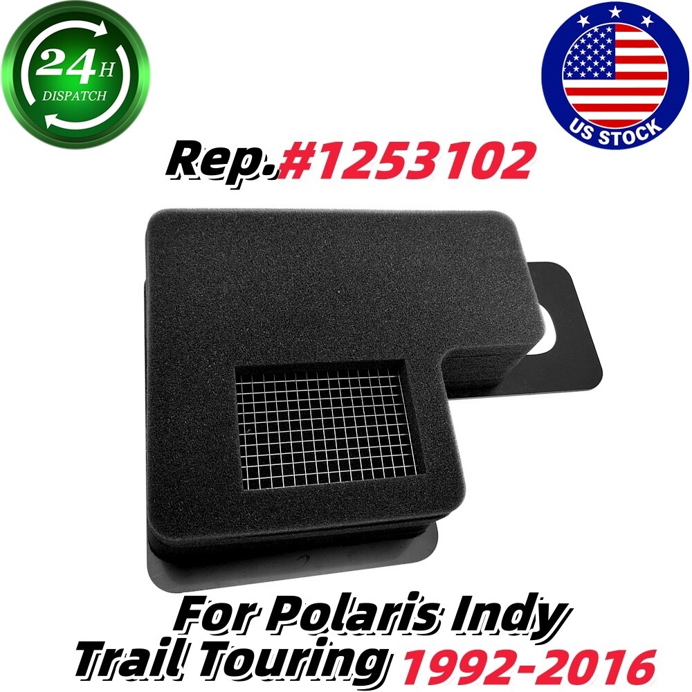Air Box Baffle Assembly 1253102 For 92-16 Polaris Indy Trail Touring Classic 1PC
