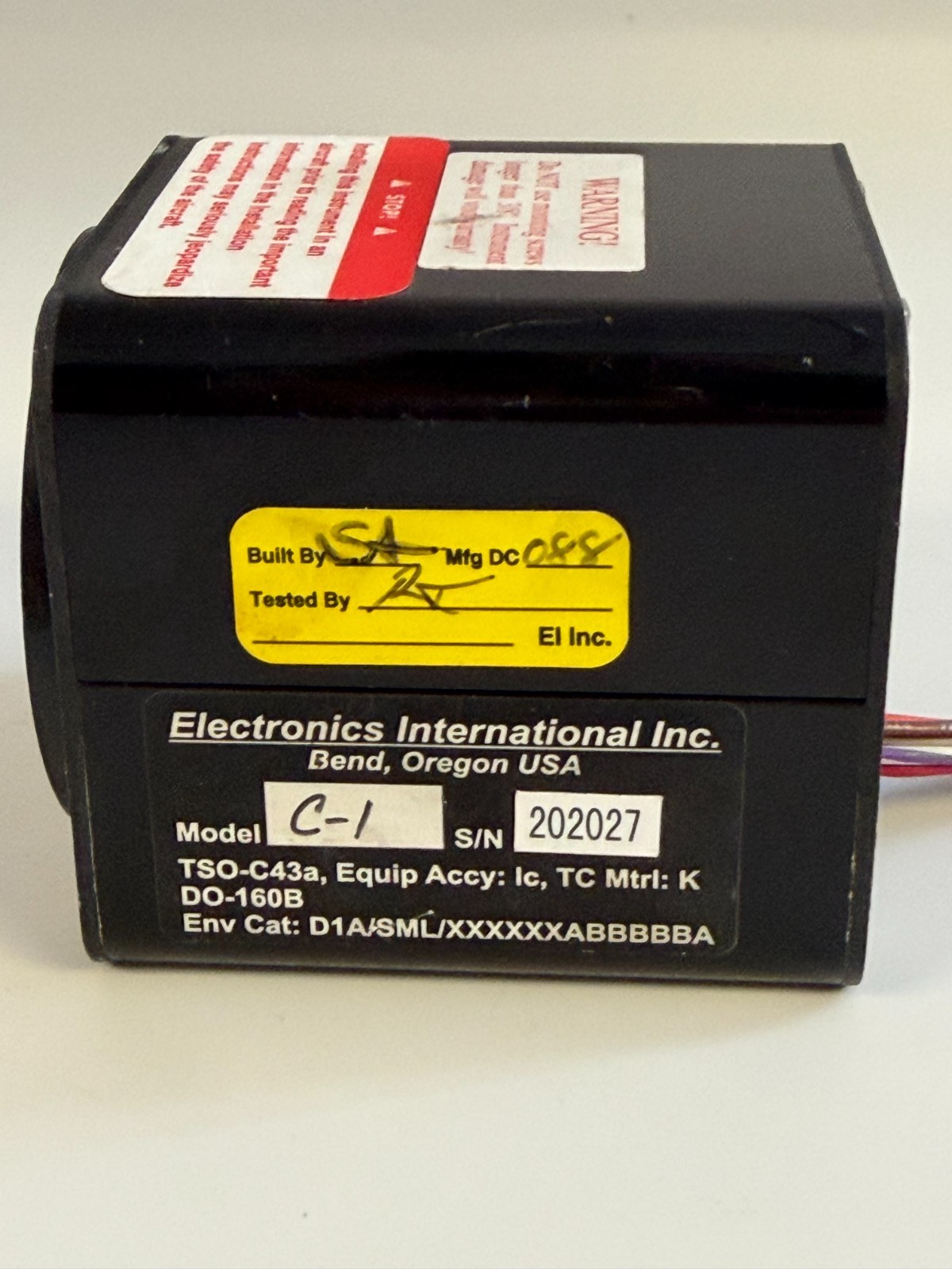 Electronics International C-1 Single Channel CHT Gauge *CORE*