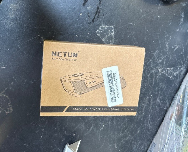 NETUM C750 Wireless 2D Barcode Scanner Bluetooth QR Code Reader for POS & PC