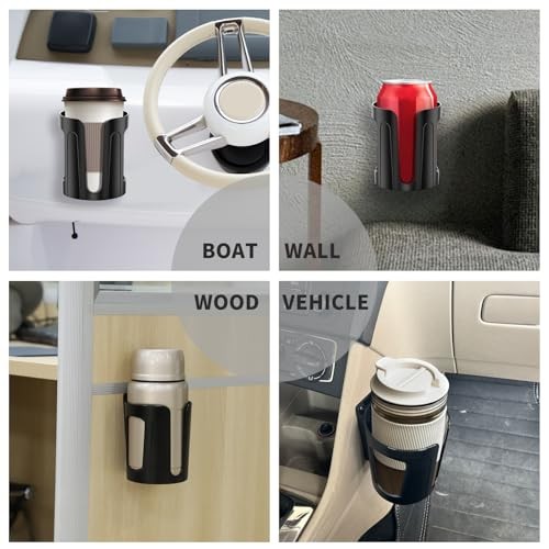 2PCS Large Cup Holder, Universal Drink Holder for Almost Any Size Bottle, 2 PCS