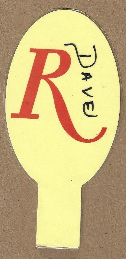 Generic Riviera Casino Laminated Paper Slot Machine Flag/Insert