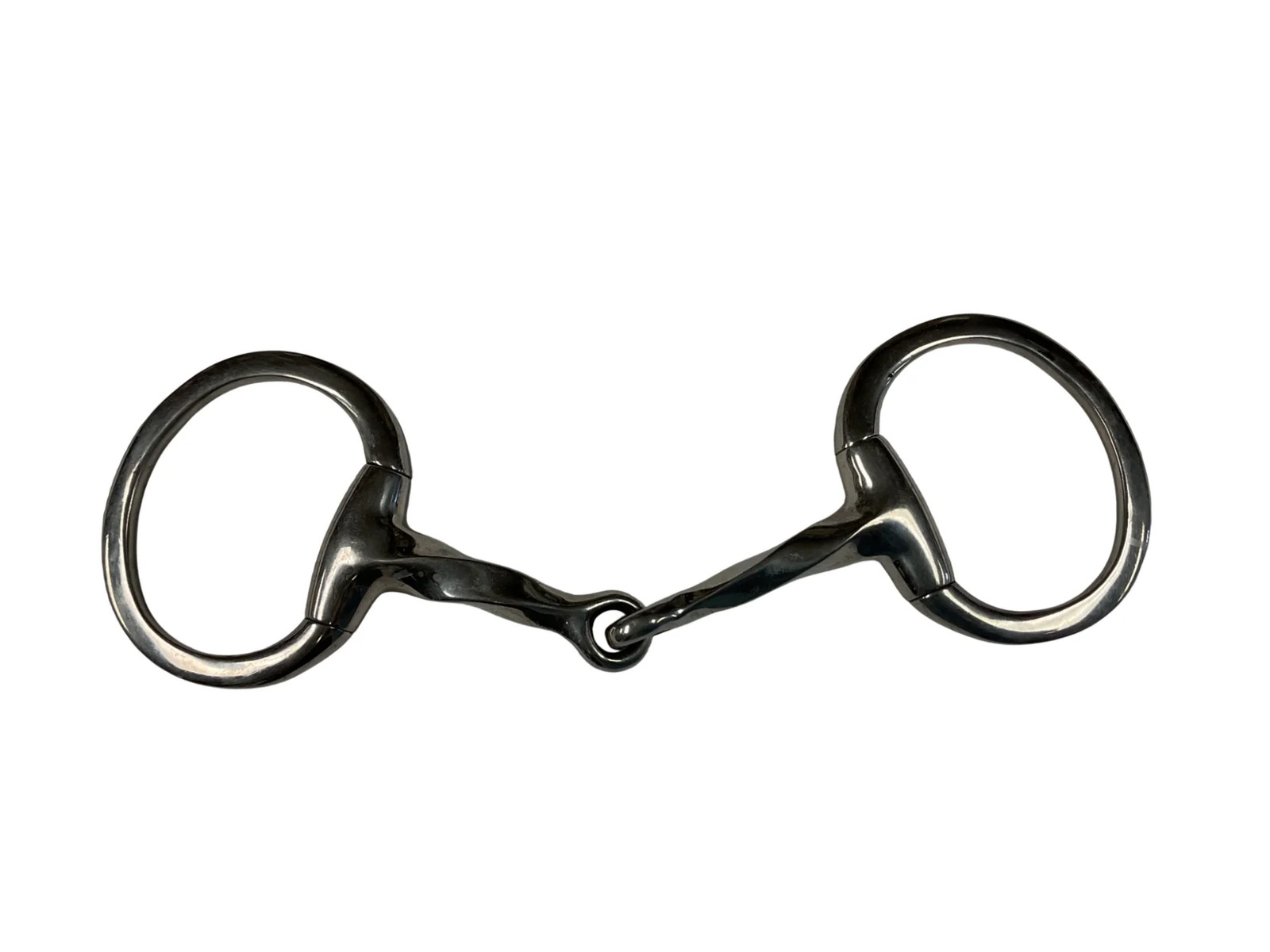 Eggbutt Slow Twist Snaffle Bit 5