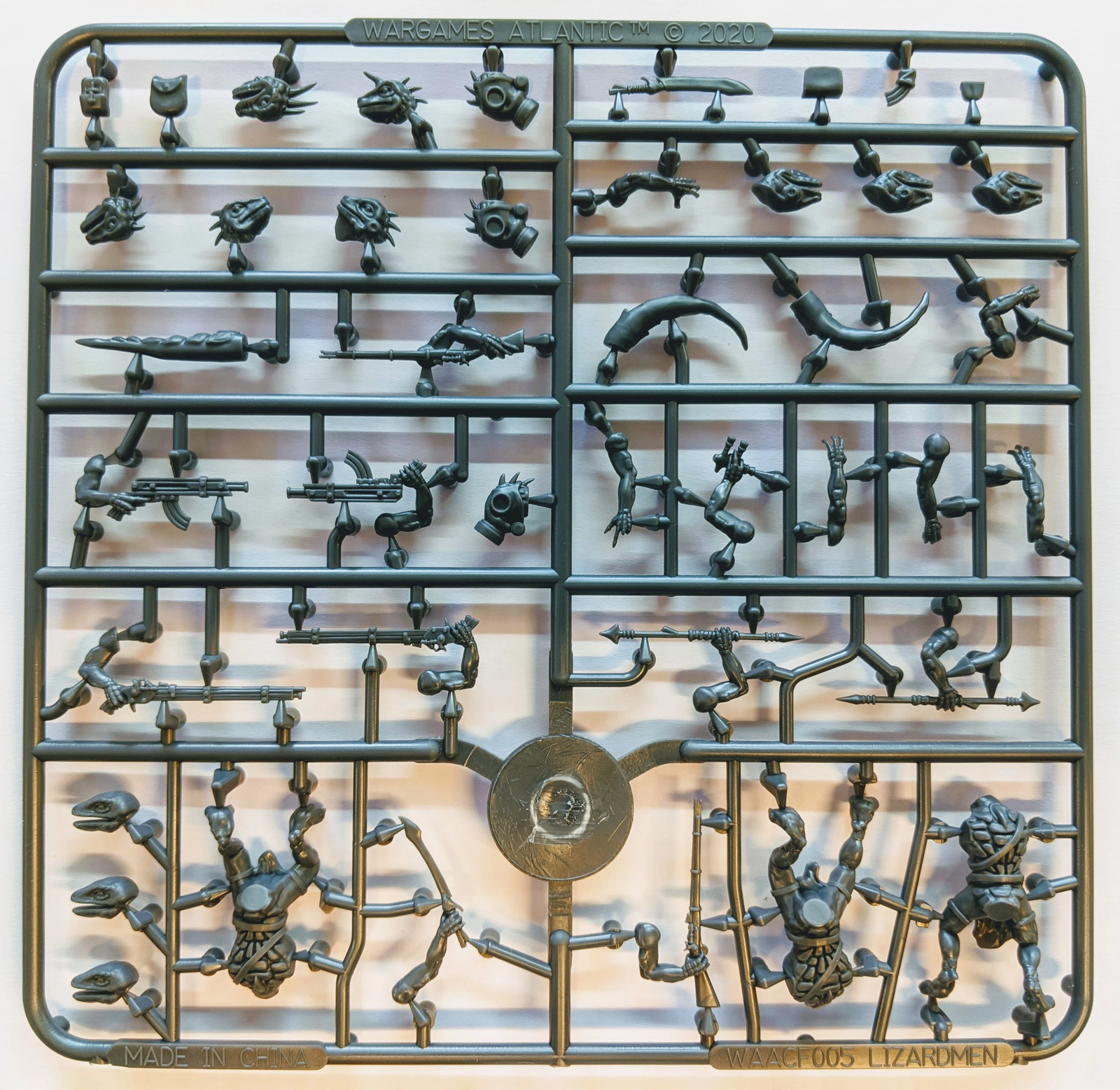 Wargames Atlantic Lizardmen sprue 28mm Plastic