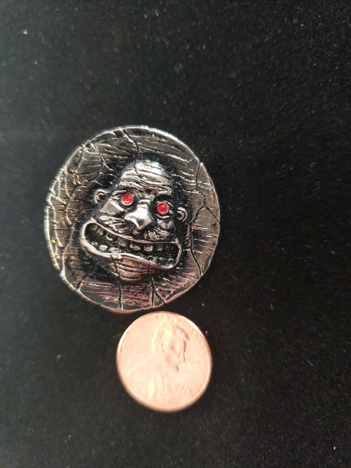 Anthrax Pin 1990 Metal  Orig Brockum New Old Stock