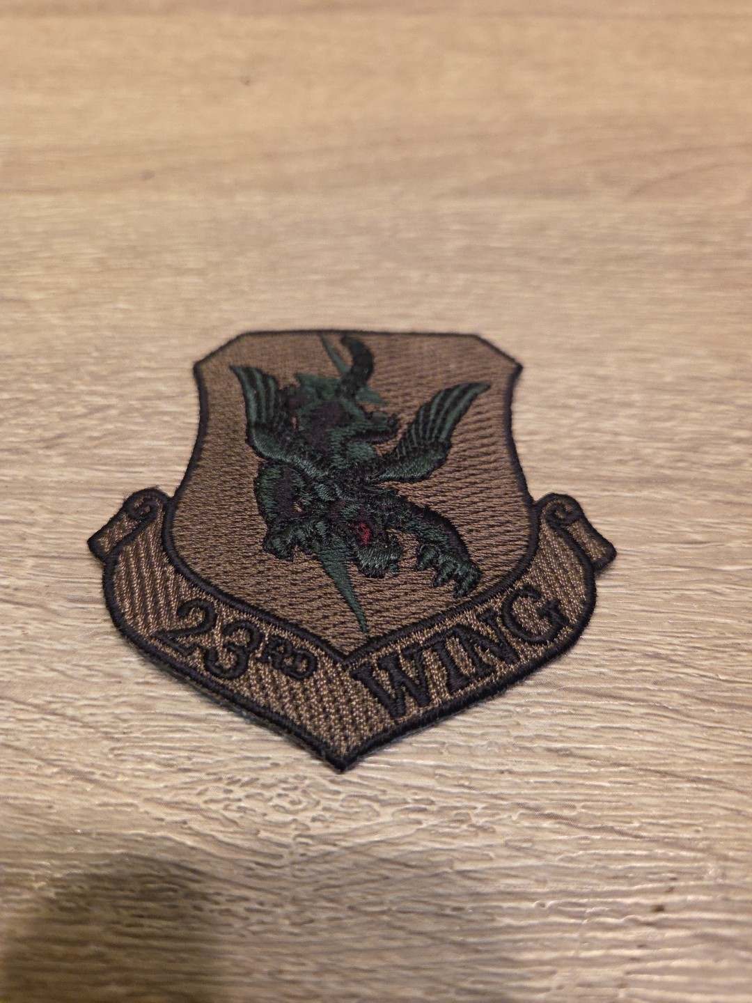 USAF Patch 23d Wing Subdued