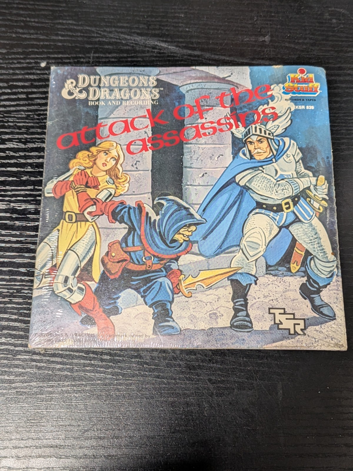 Rare Dungeons & Dragons Book and Recording Attack of the Assassins New Sealed