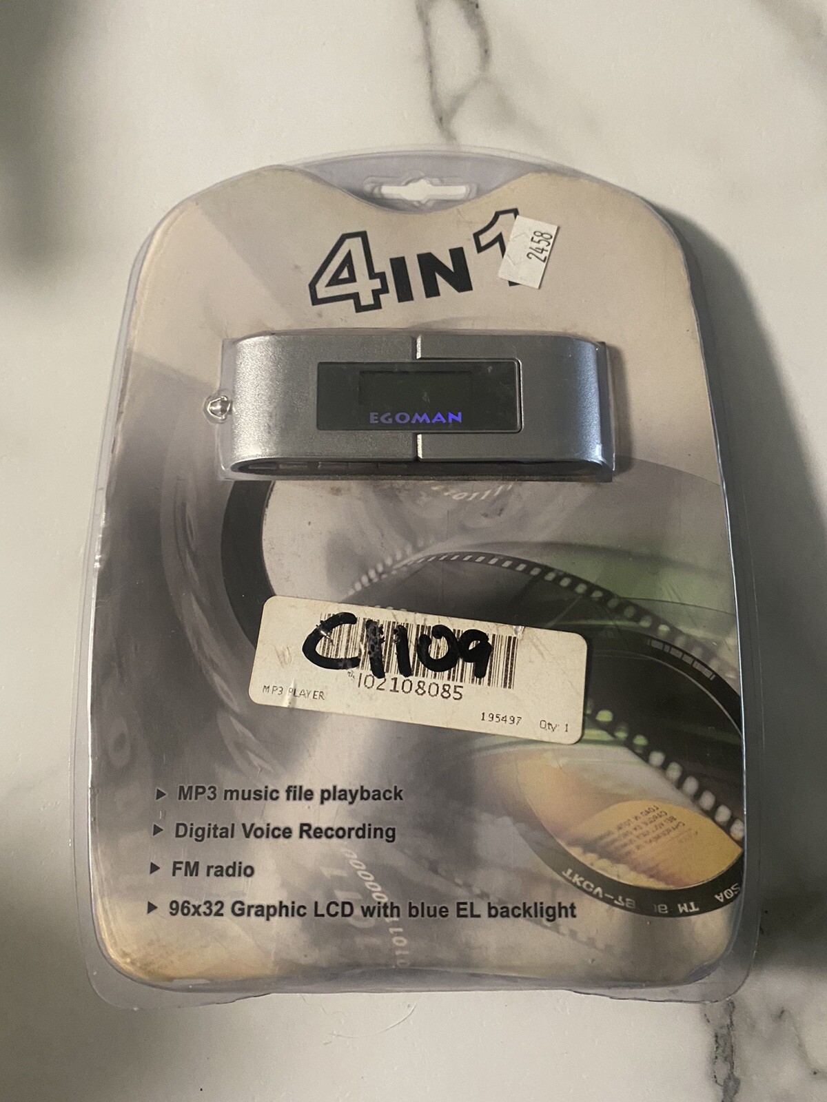 egoman 512mb mp3 player fm radio 4 In 1