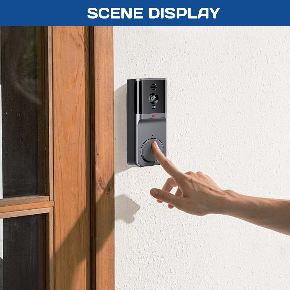 Video Wireless Doorbell Smart Door Intercom Camera Bell Security US