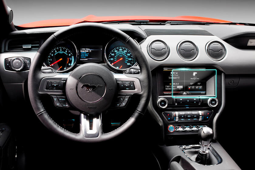 Crystal Clear Screen Protector for 2014 Ford Mustang Vehicle Navigation