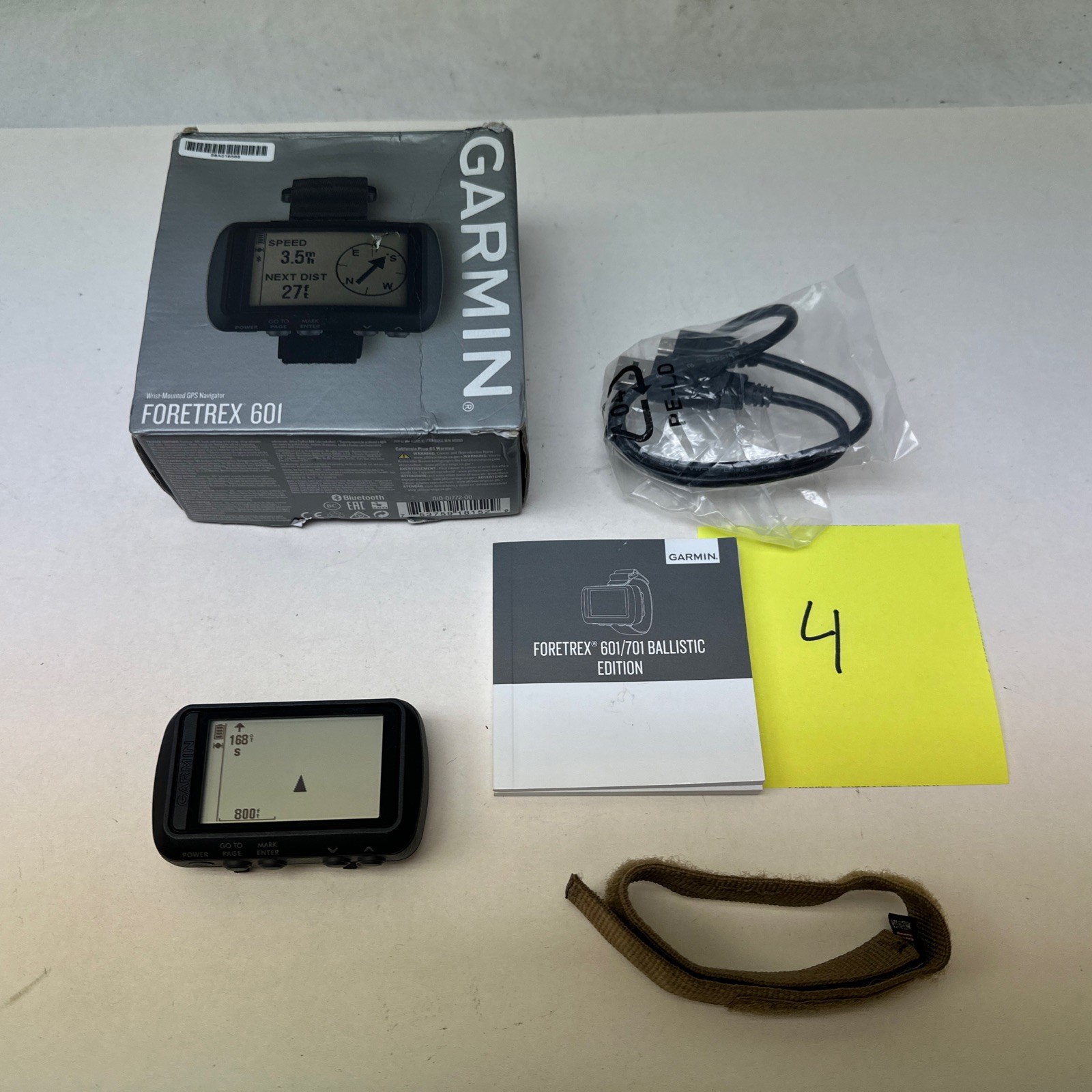 Garmin Foretrex 601 Worldwide Wrist Mounted GPS Unit Navigator #4