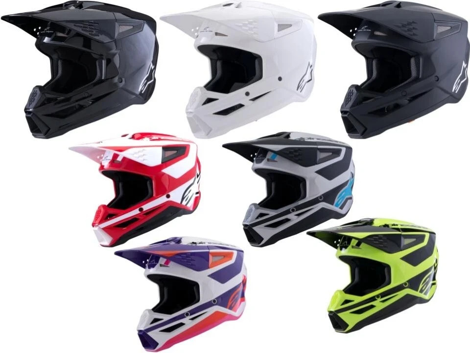 Alpinestars SM3 Adult MX Helmet Dirt Bike Motocross Offroad ATV