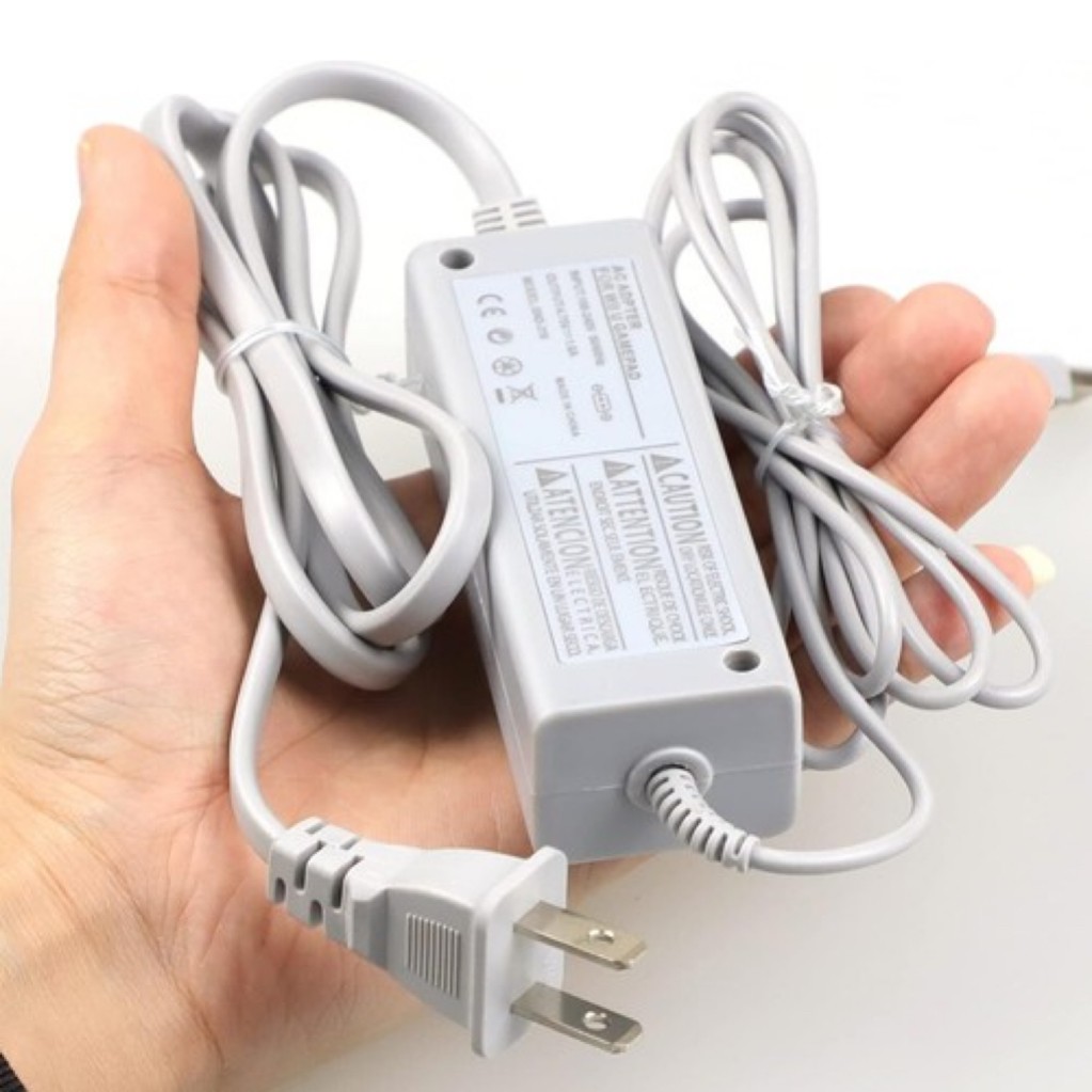 For Nintendo Wii U GamePad Lot AC Power Supply Charging Adapter Cable Charger
