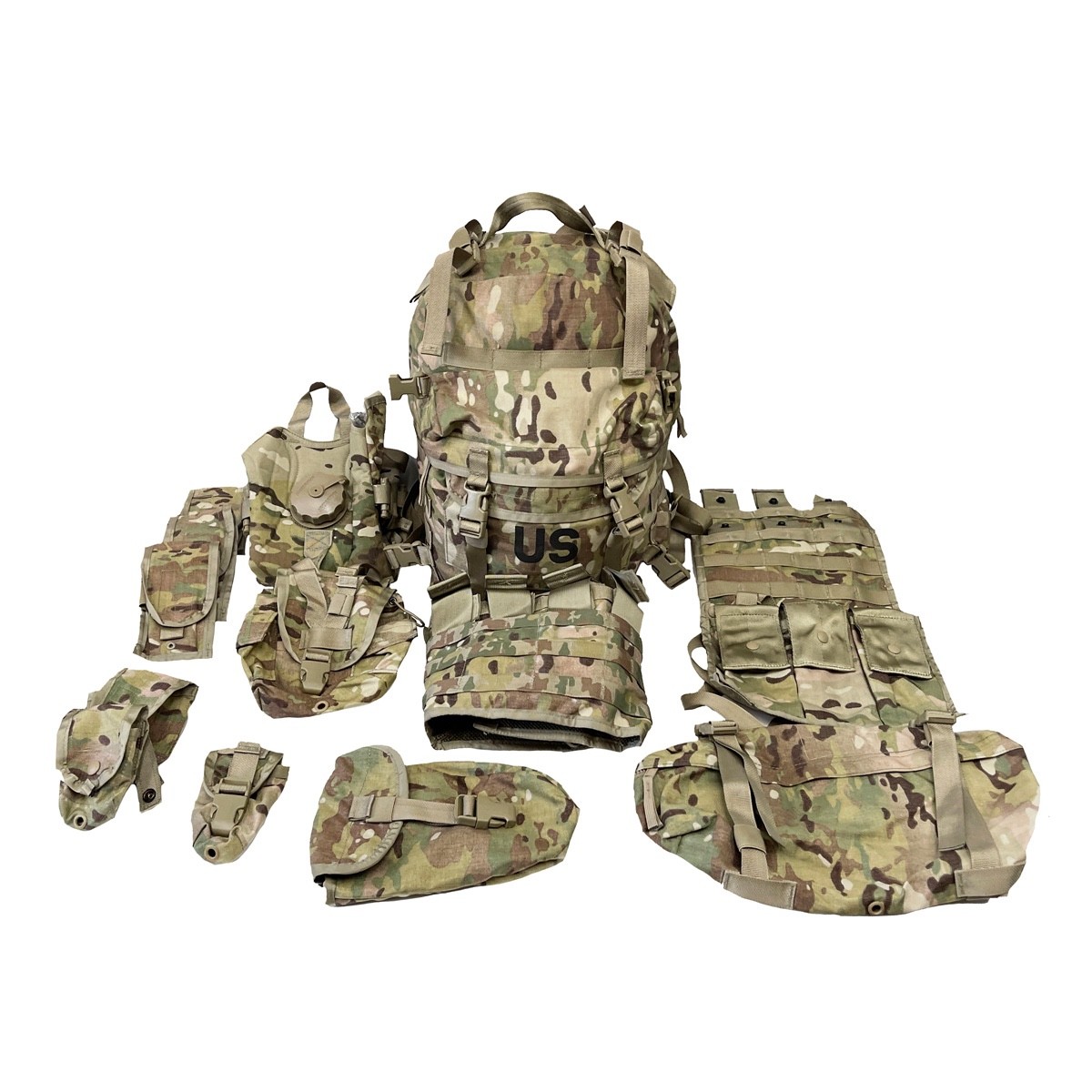 16pc Rifleman Kit MOLLE System OCP Complete Set USGI ARMY