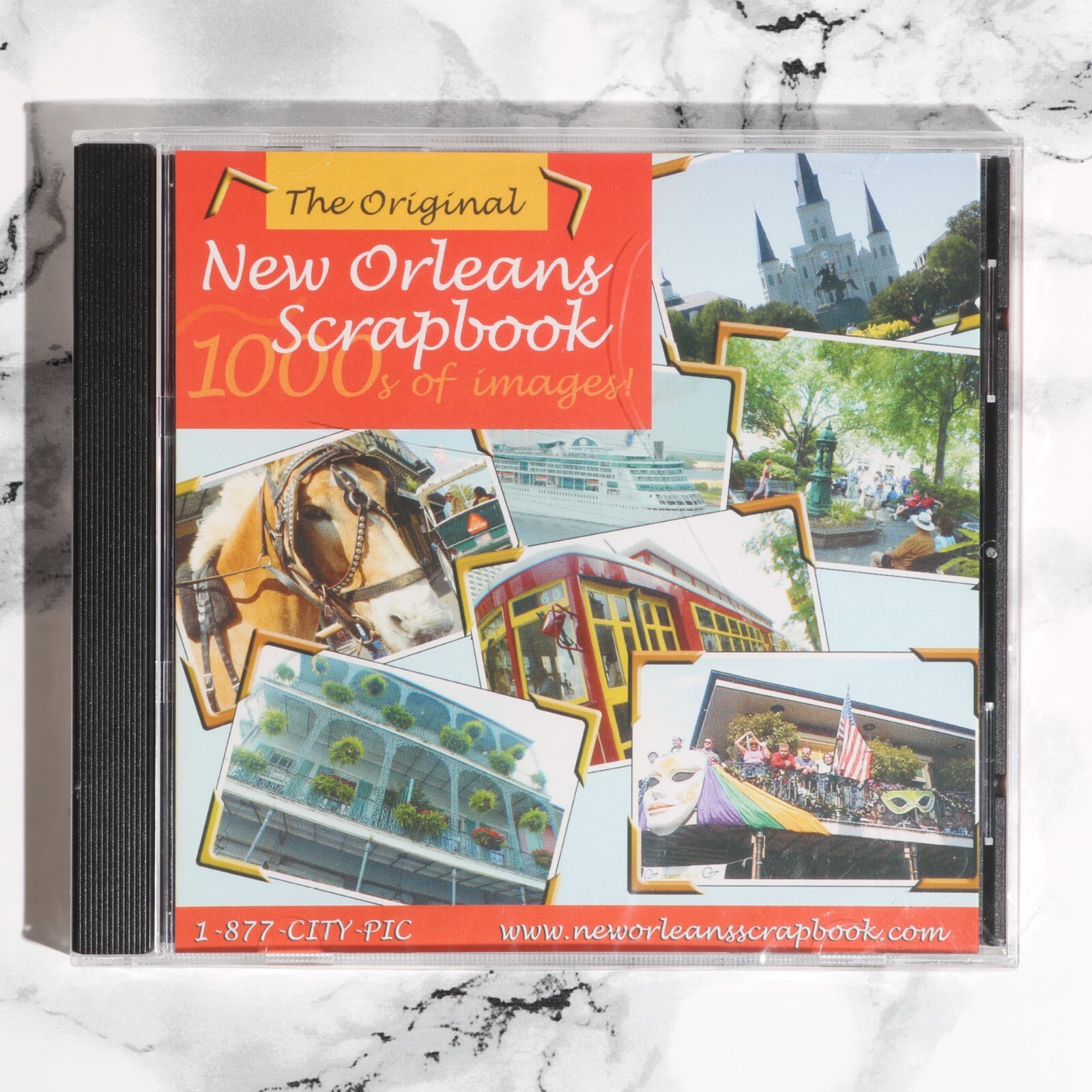 NEW - The Original New Orleans Photography Scrapbook (PC CD-ROM) - (Please Read)