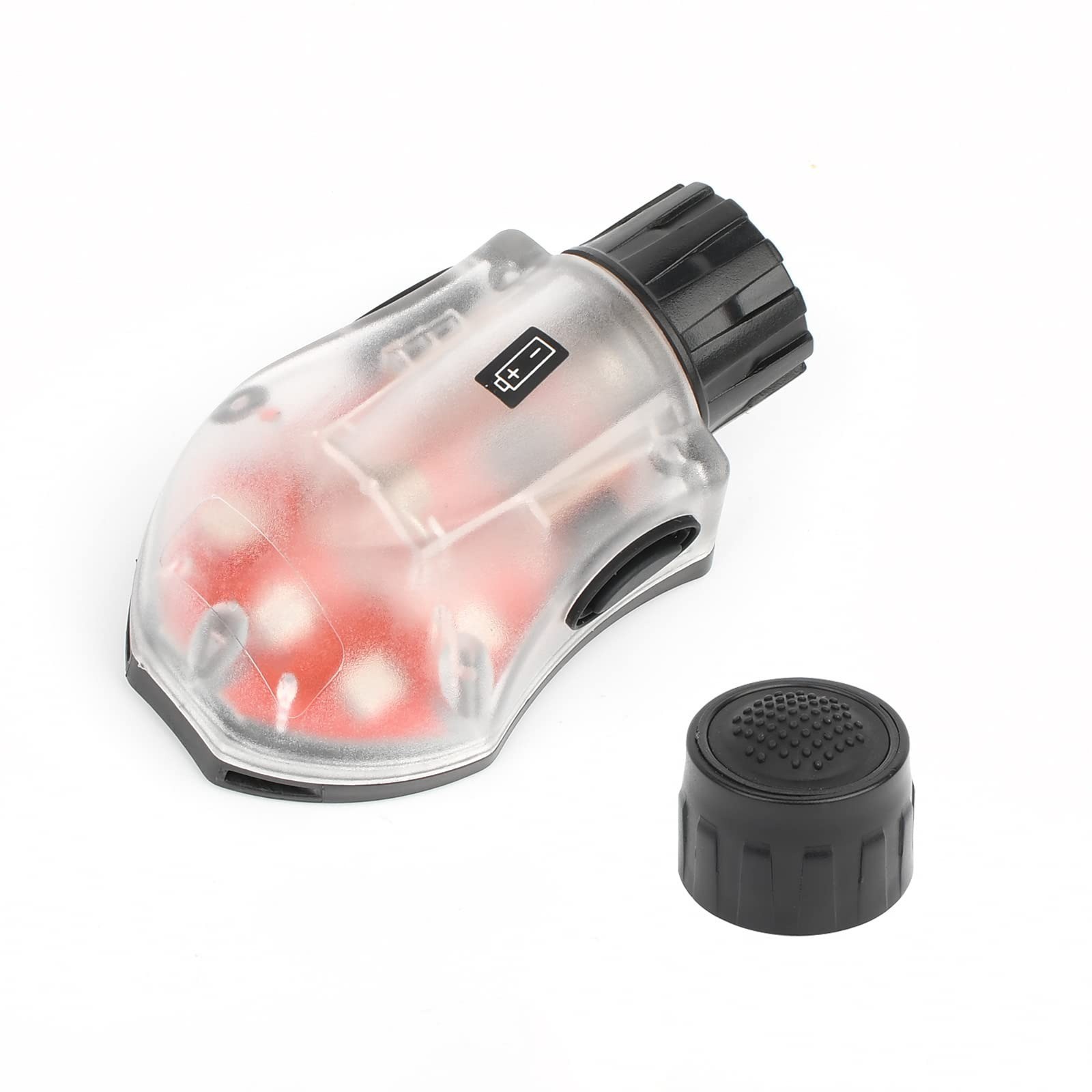 NOBUHIRO Tactical Helmet Light - IR Strobe + 5-Speed Green LED Strobe