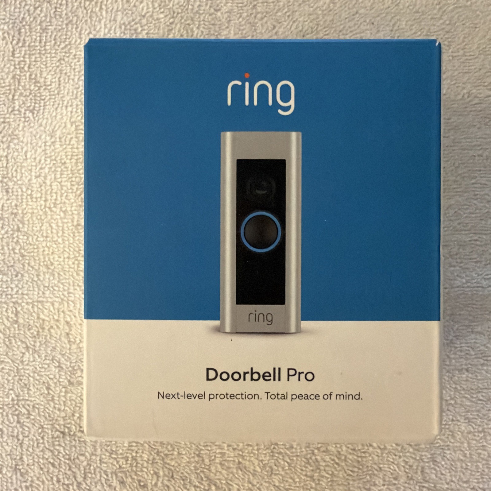 Ring Doorbell Pro Video Smart Wireless Wi-Fi Satin Nickel Hardwired 🔥