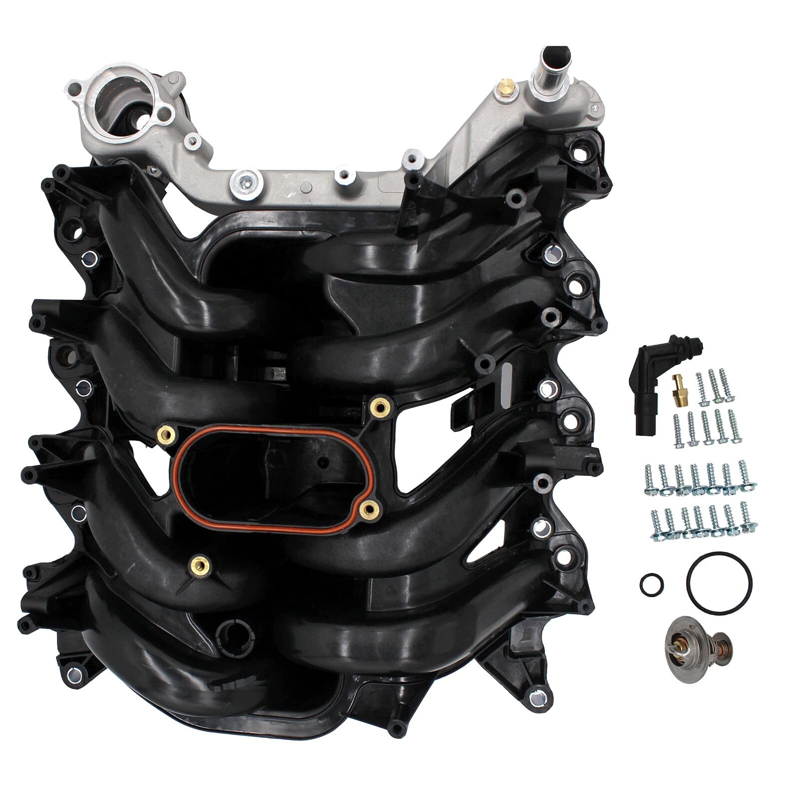 Upper Intake Manifold kit w/Gasket Compatible with 615-188, Select 5.4L Ford ...