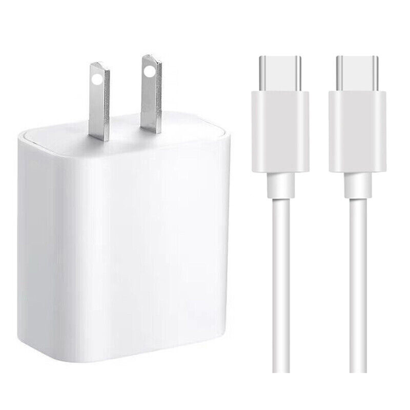 For TCL 50 40 30 XE 5G 20W PD USB-C Charger / 6FT Type-C Cable