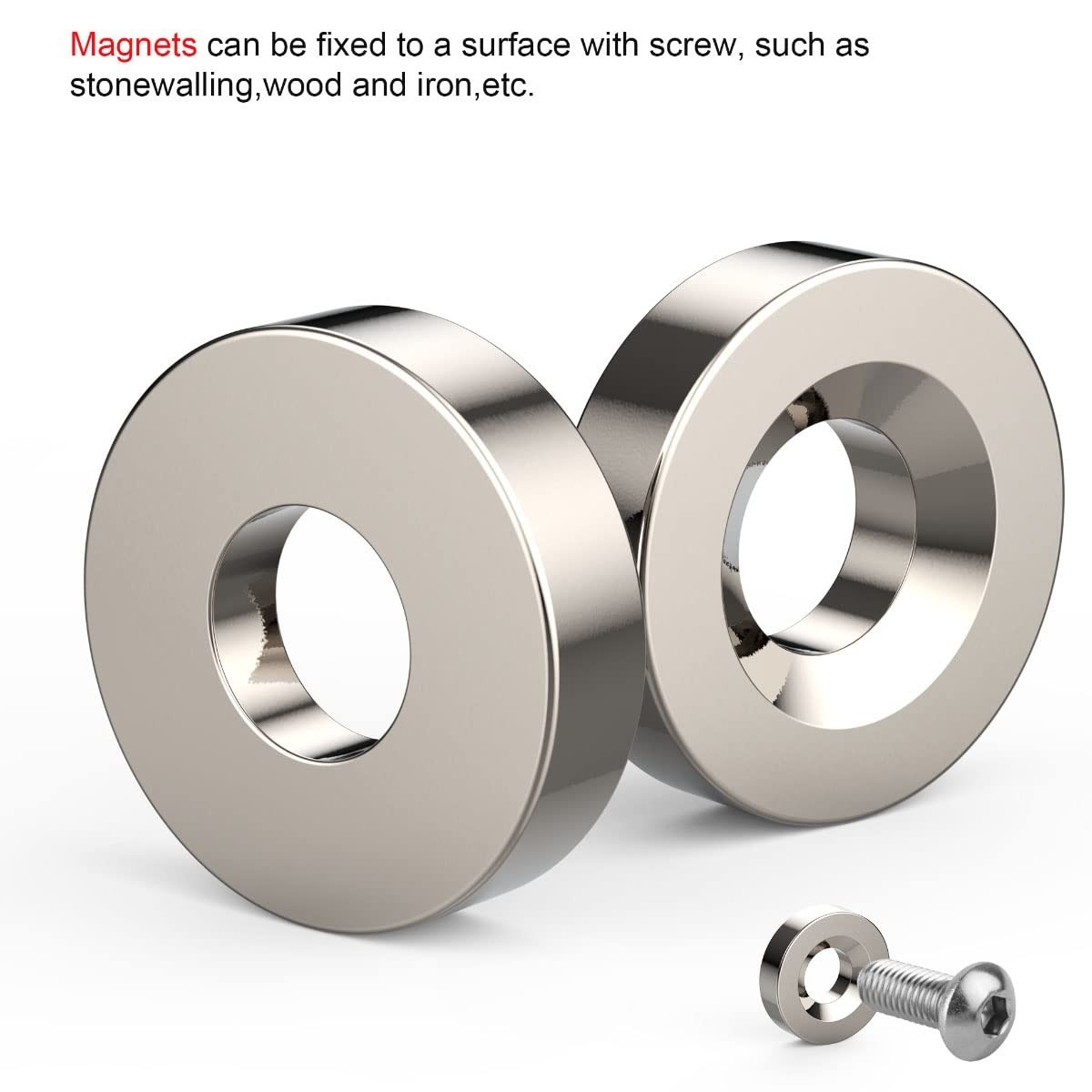 20 Count Strong Neodymium Disc Magnets - Versatile Refrigerator & Craft Use
