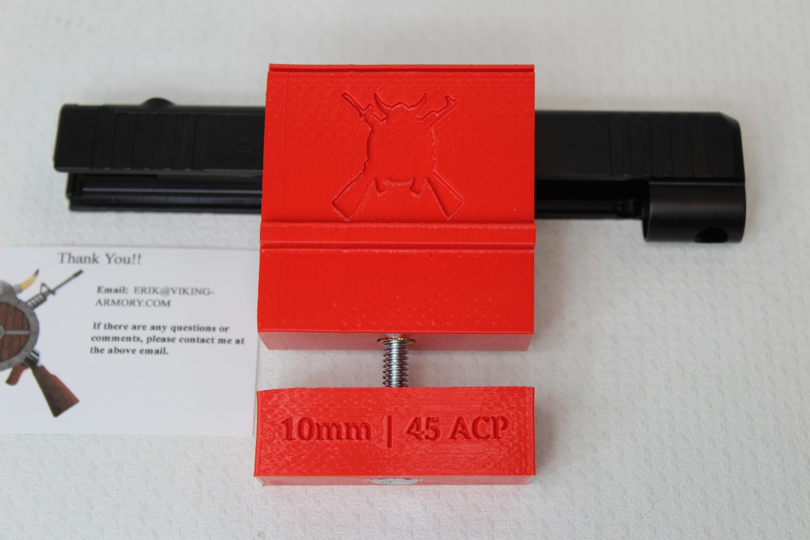 Glock 19 | 17 | 22 and more! Slide Vise Block - 3D Printed (Read Description)