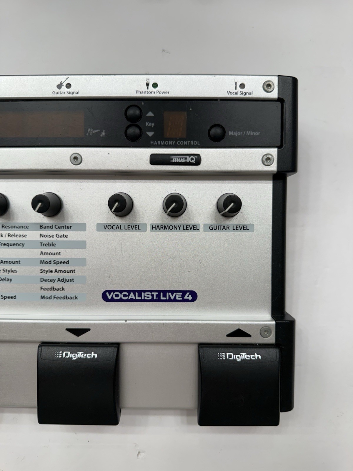 Digitech Vocalist Live 4 Harmony Multi Vocal Effect Processor Pedal + PSU