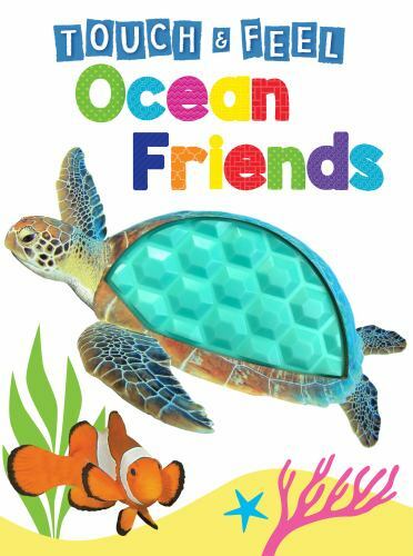 Ocean Friends - Touch and Feel Board Book - Sensory Board Book - GOOD