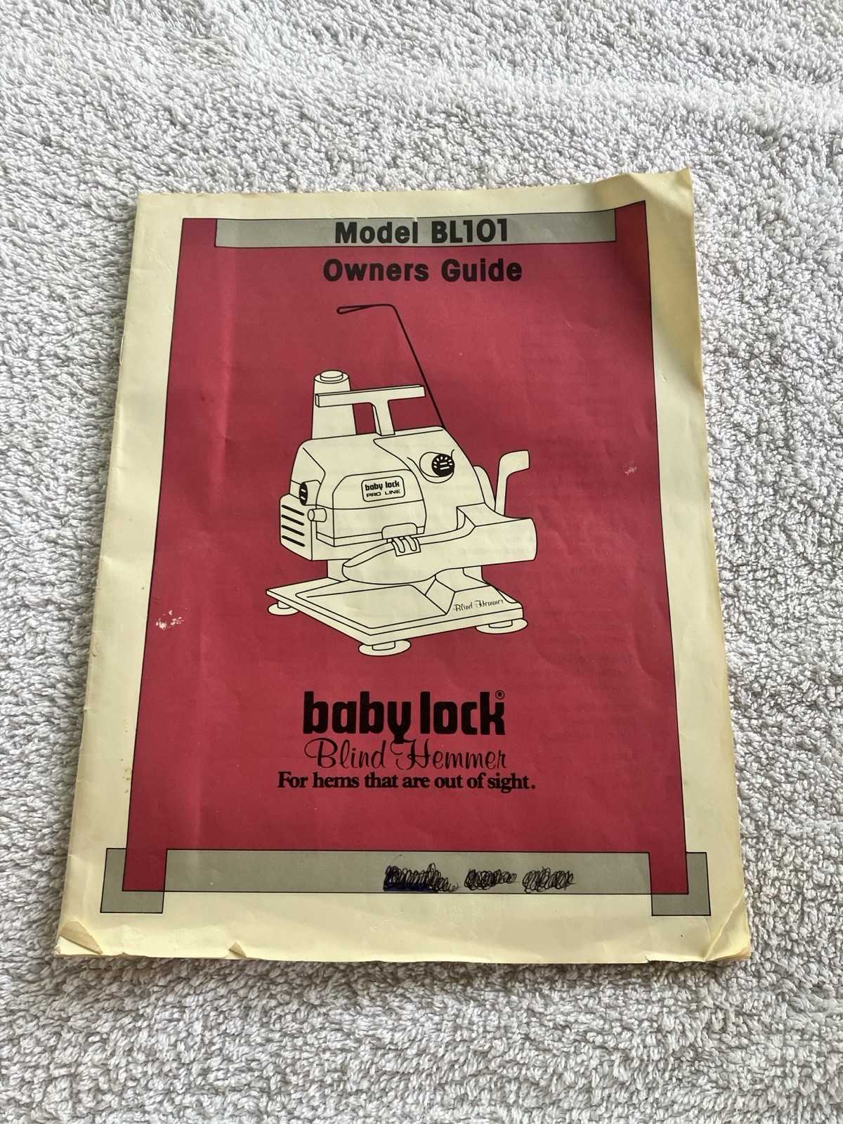 Baby Lock BL-101 Blind Stitch