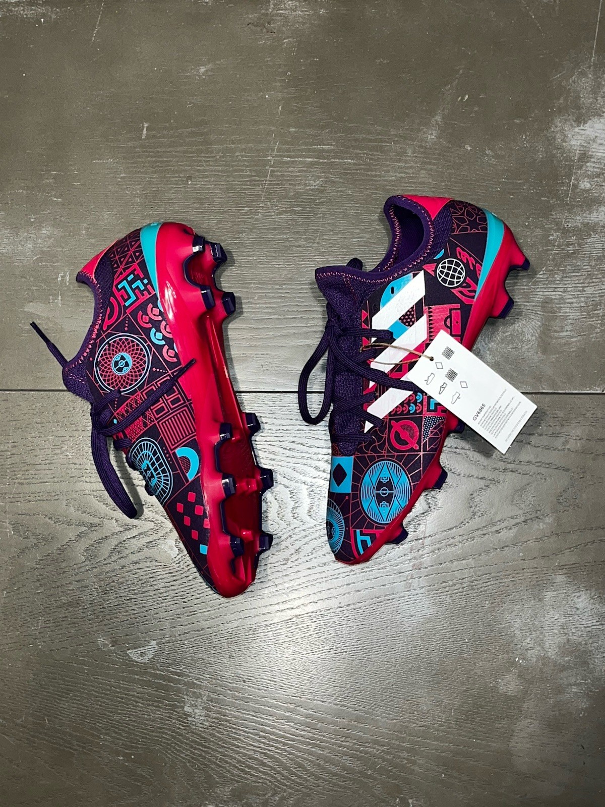 Adidas Gamemode Knit FG Soccer Futball Cleat Unisex Men 6.5 Women 7.5 NWOB