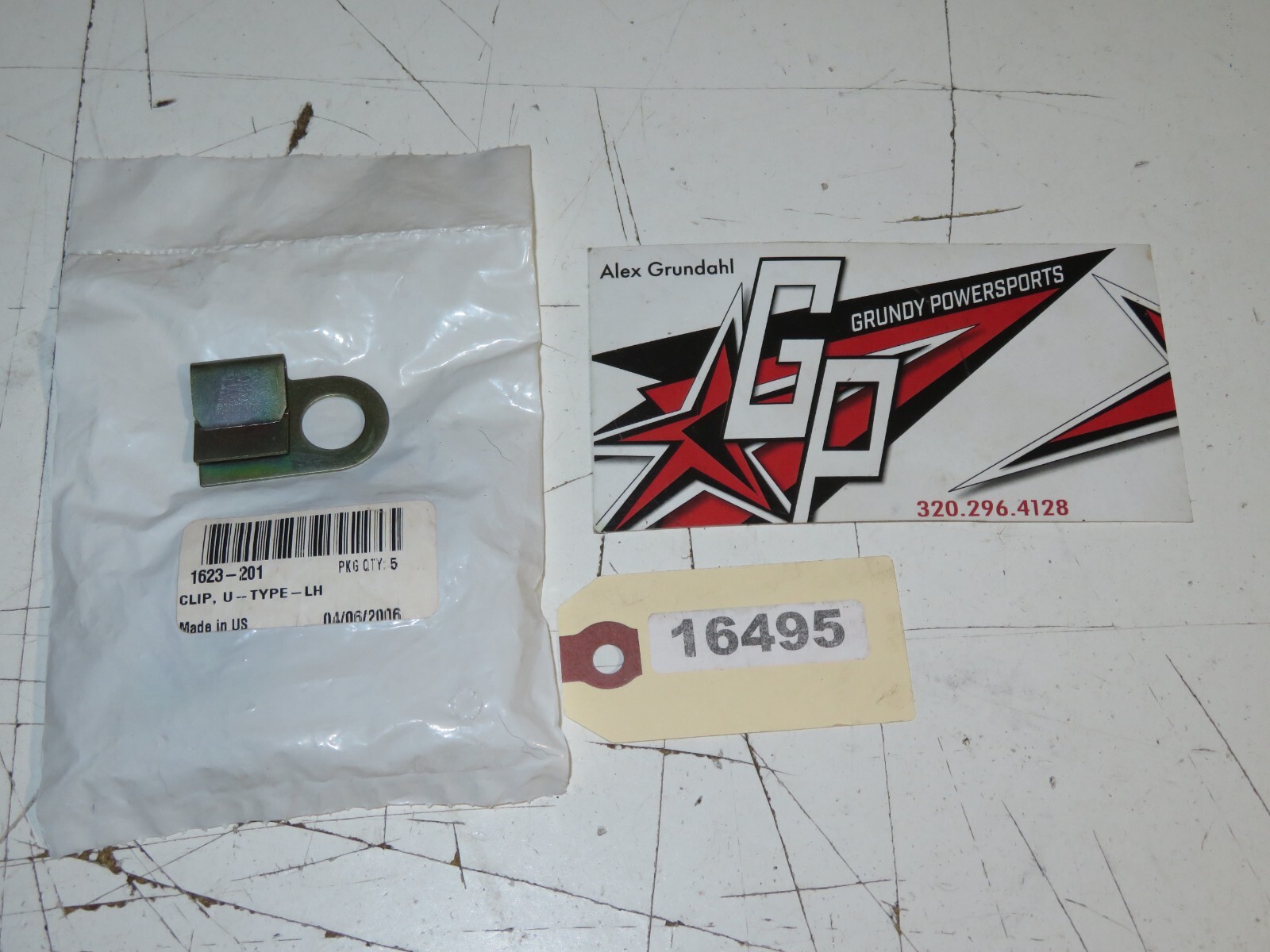 Arctic Cat - New OEM U-Type Clip LH Qty 1	1623-201