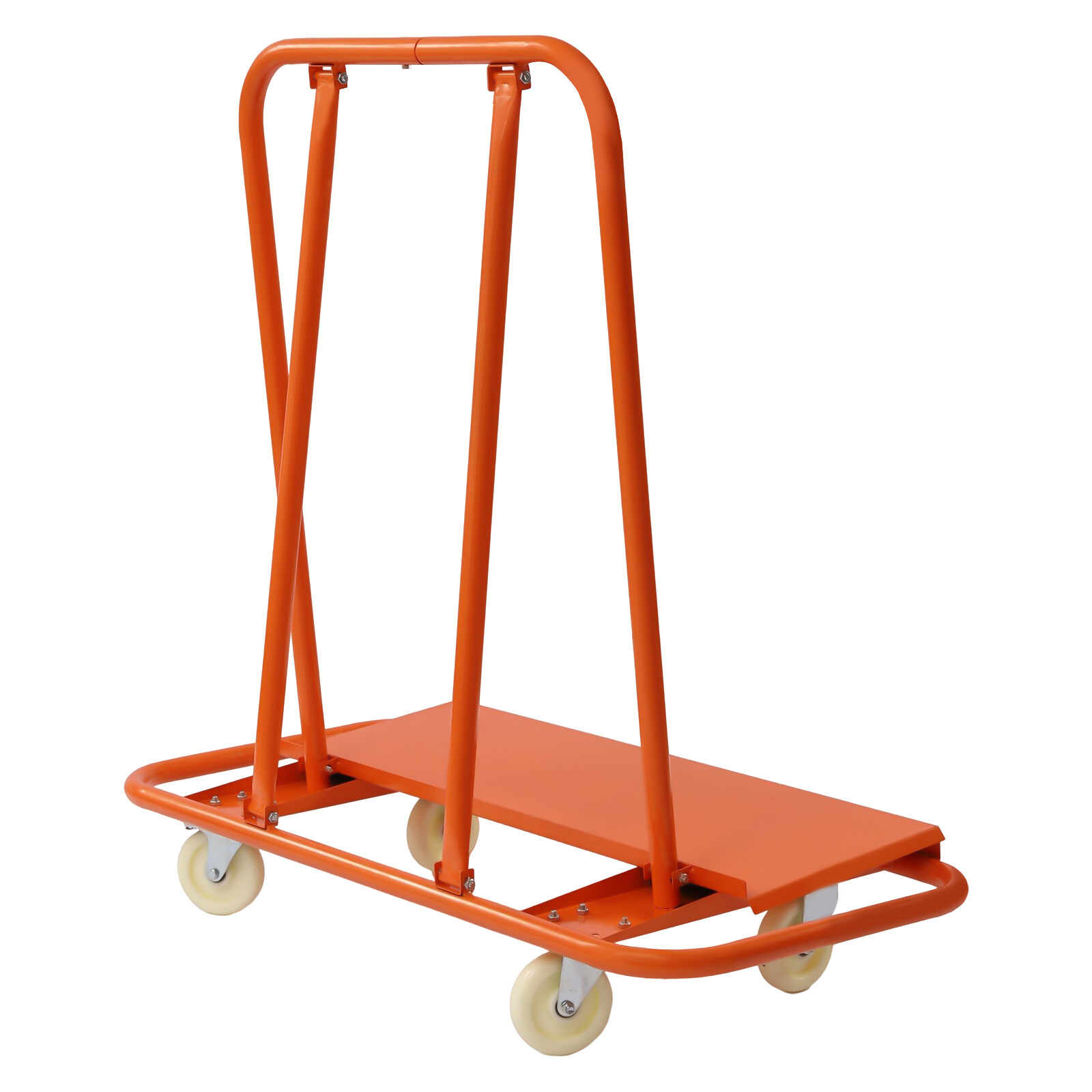 3000 lbs Drywall Sheet Cart - Plywood Panel Dolly Trolley Truck 4 Swivel Wheels
