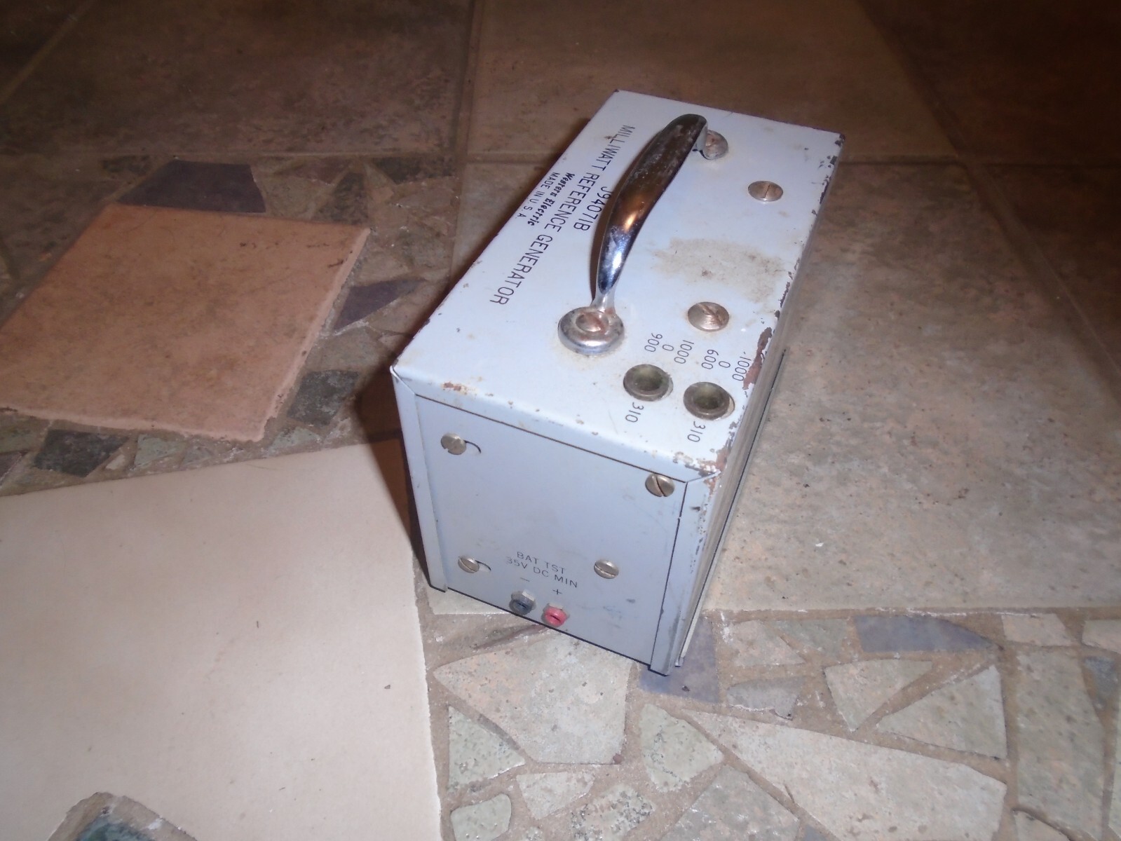 Vintage 1930s WESTERN ELECTRIC Milliwatt Reference Generator J94071B