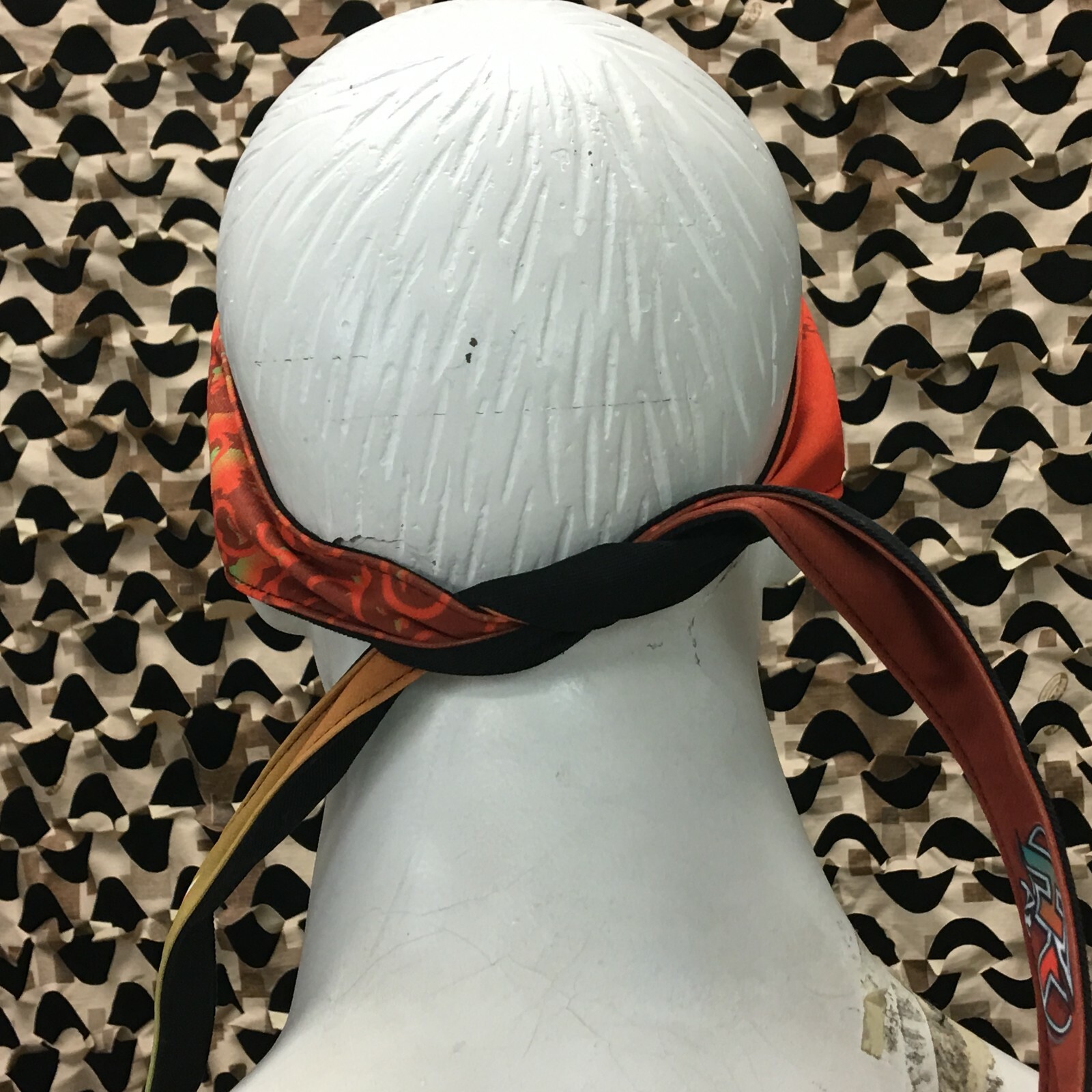 NEW HK Army Headband - Retro Liquid Orange/Lime