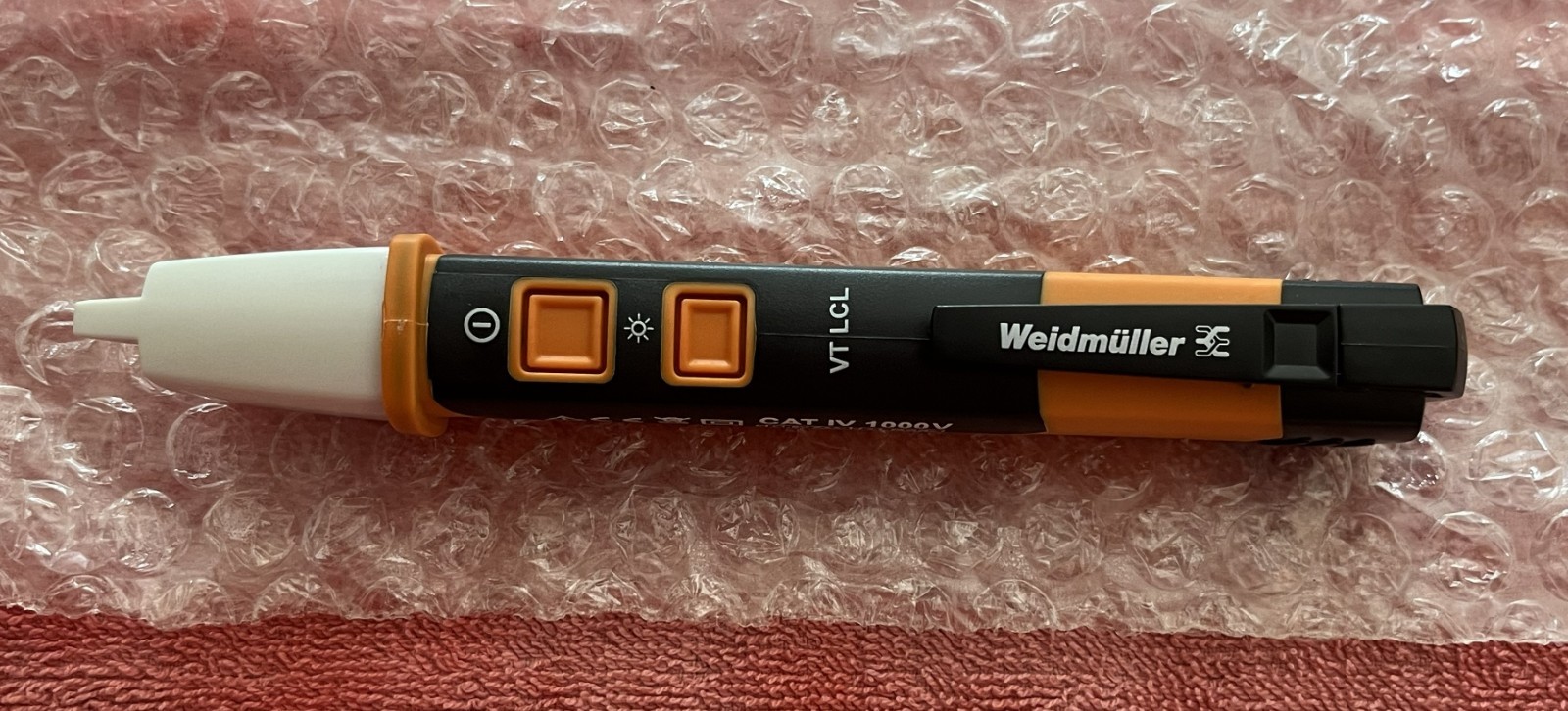 Weidmüeller, P/N 2436670000, VT LCL Non-contact Voltage Tester CAT IV 1000V