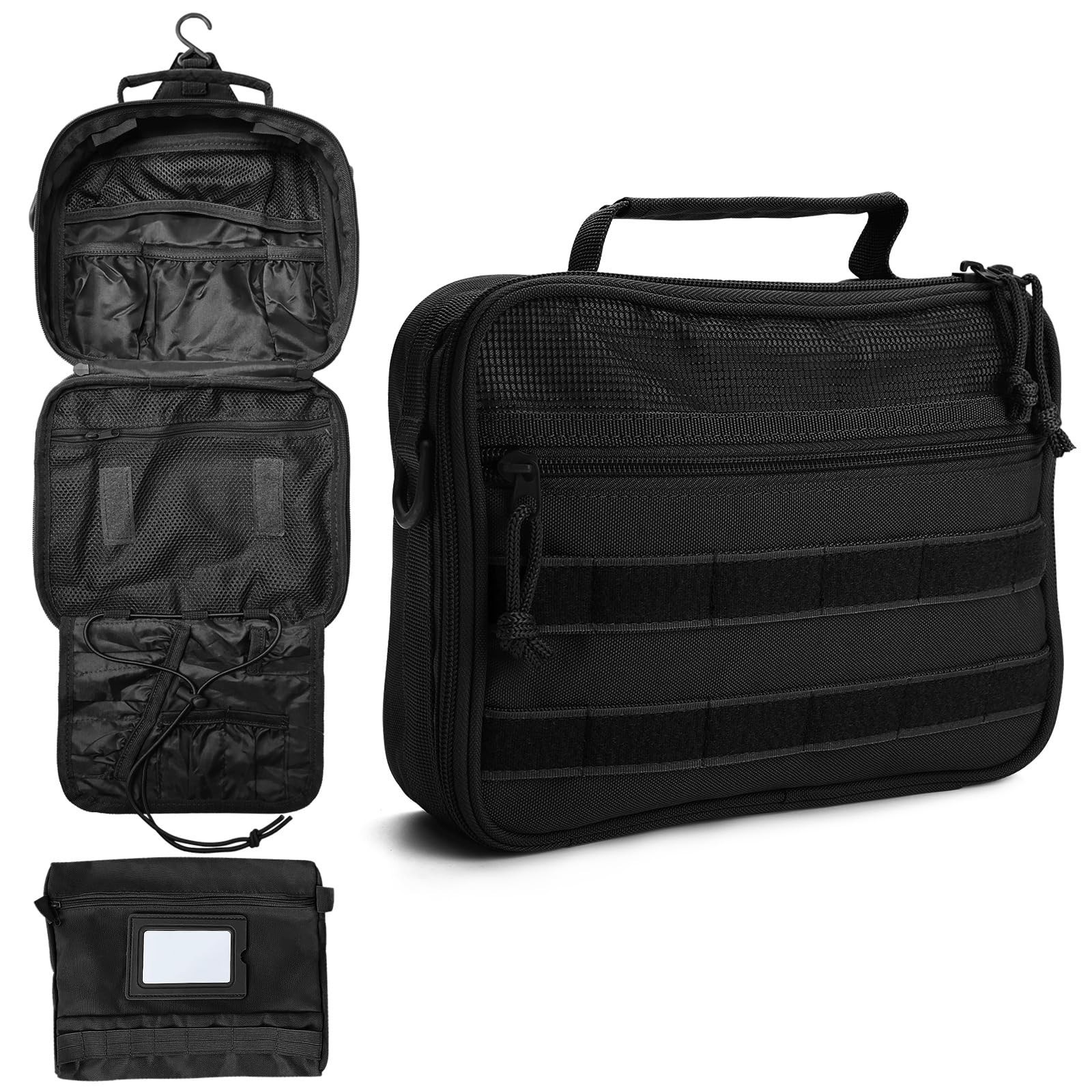 SMONT Toiletry Bag for Men Travel Toiletry Organizer Dopp Kit Travel Organize...