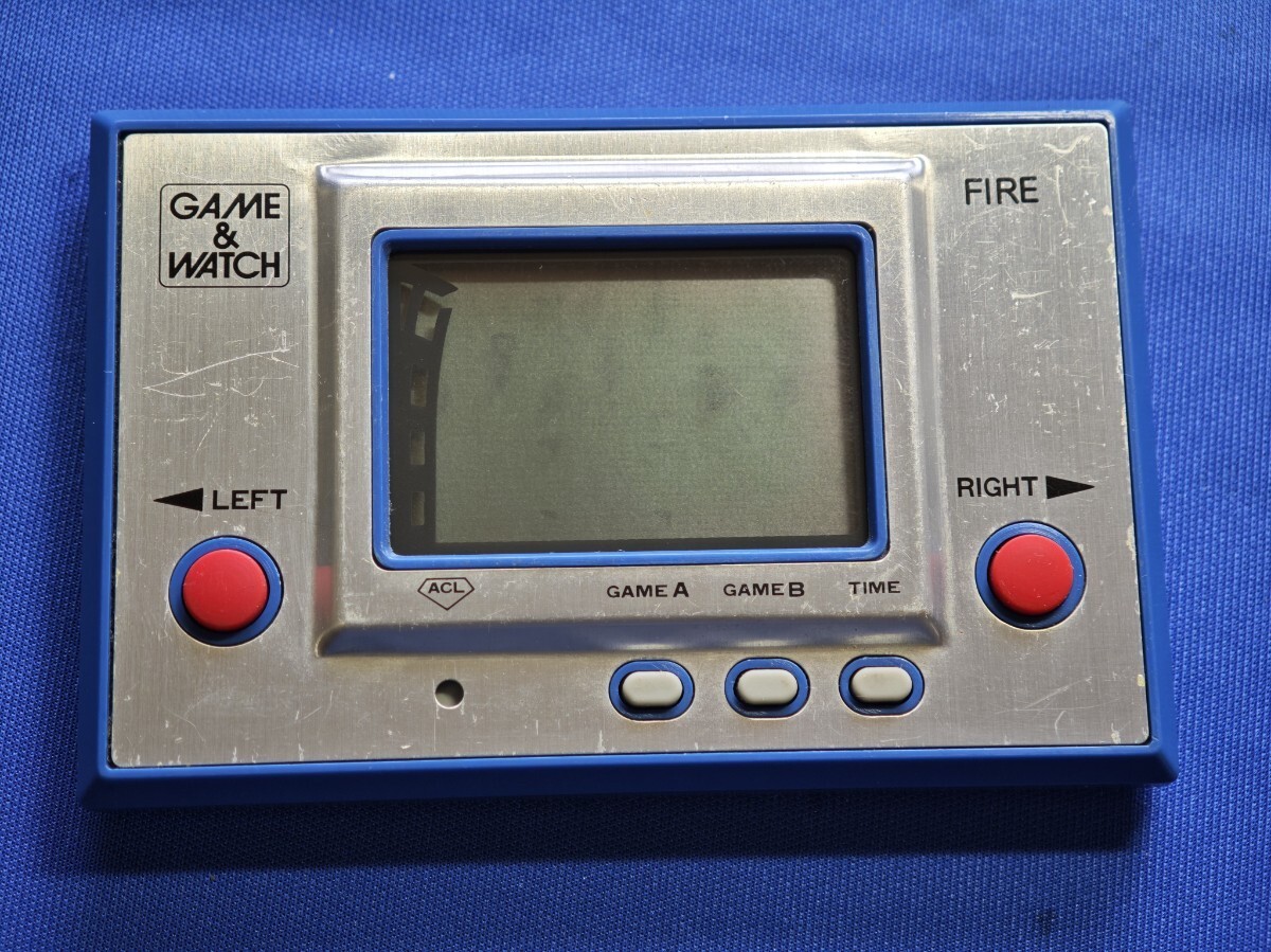 Game & Watch FIRE (working condition)