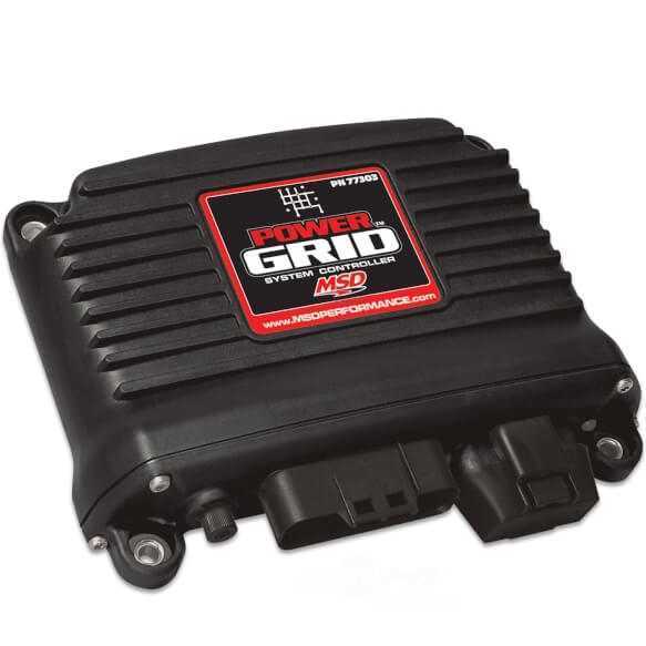 MSD Ignition Power Grid Ignition Controller 77303 with 5-Stage Nitrous & Manual