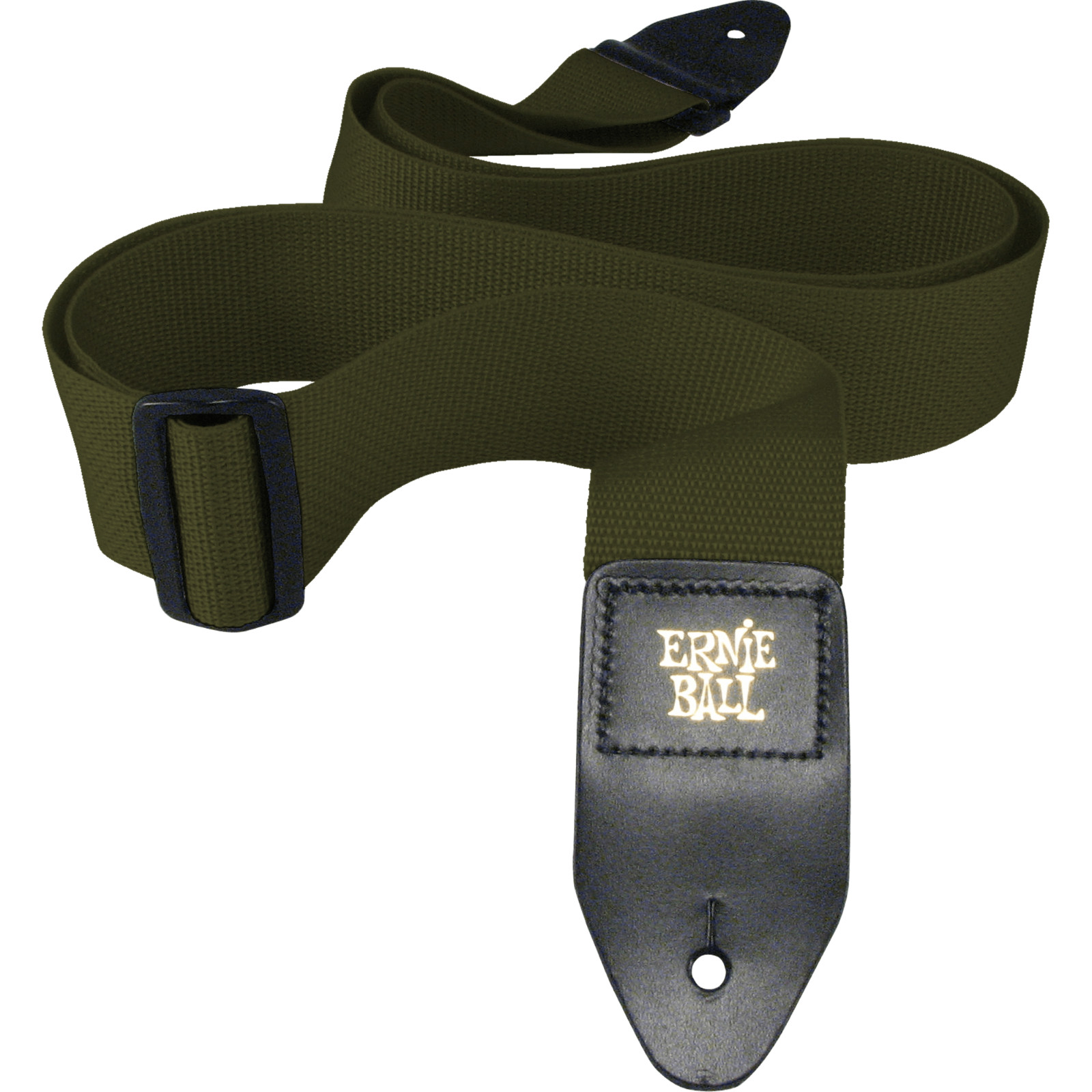 Ernie Ball Olive Green Polypro Guitar Strap