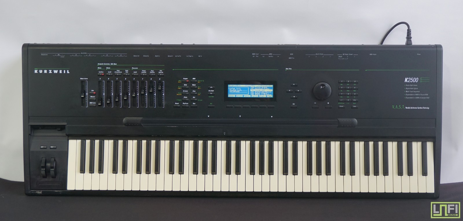 Kurzweil K2500 VAST 90's Classic Synthesiser Workstation - 240V