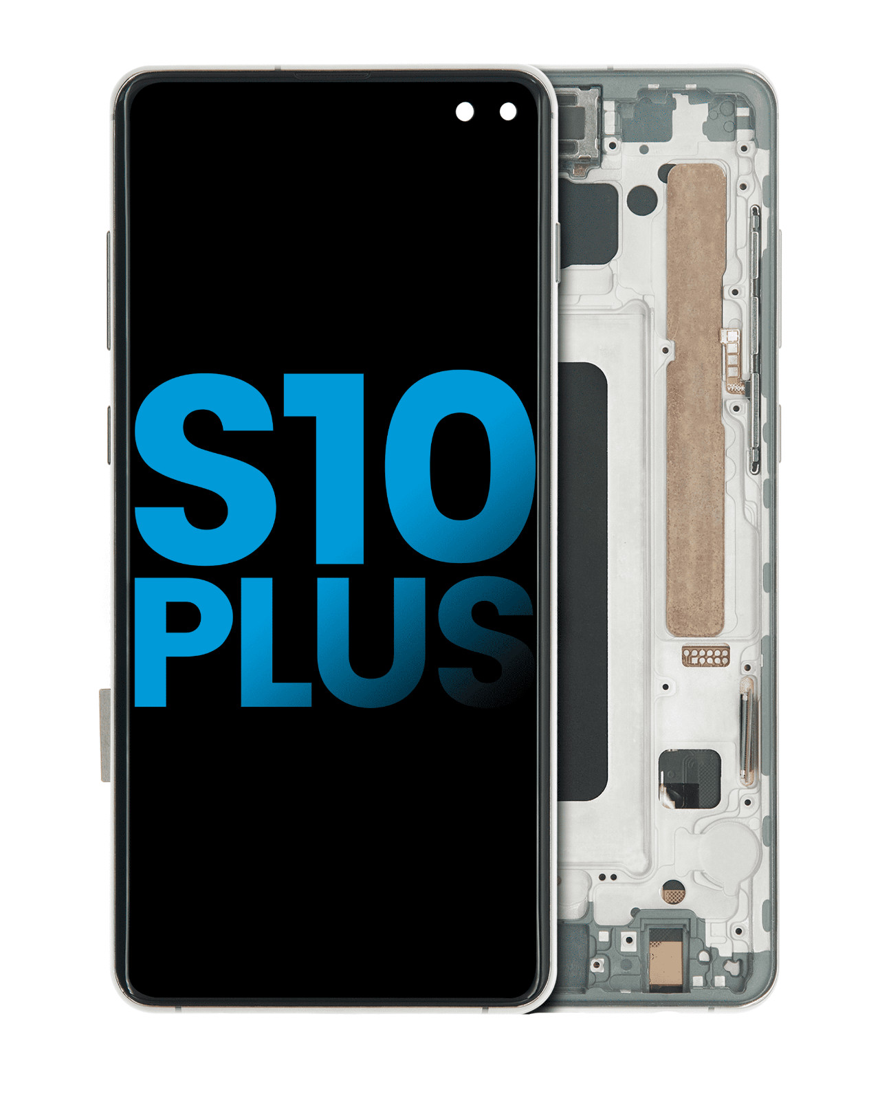 For Samsung Galaxy S10 Plus LCD Display Touchscreen Digitizer (with Black Frame)